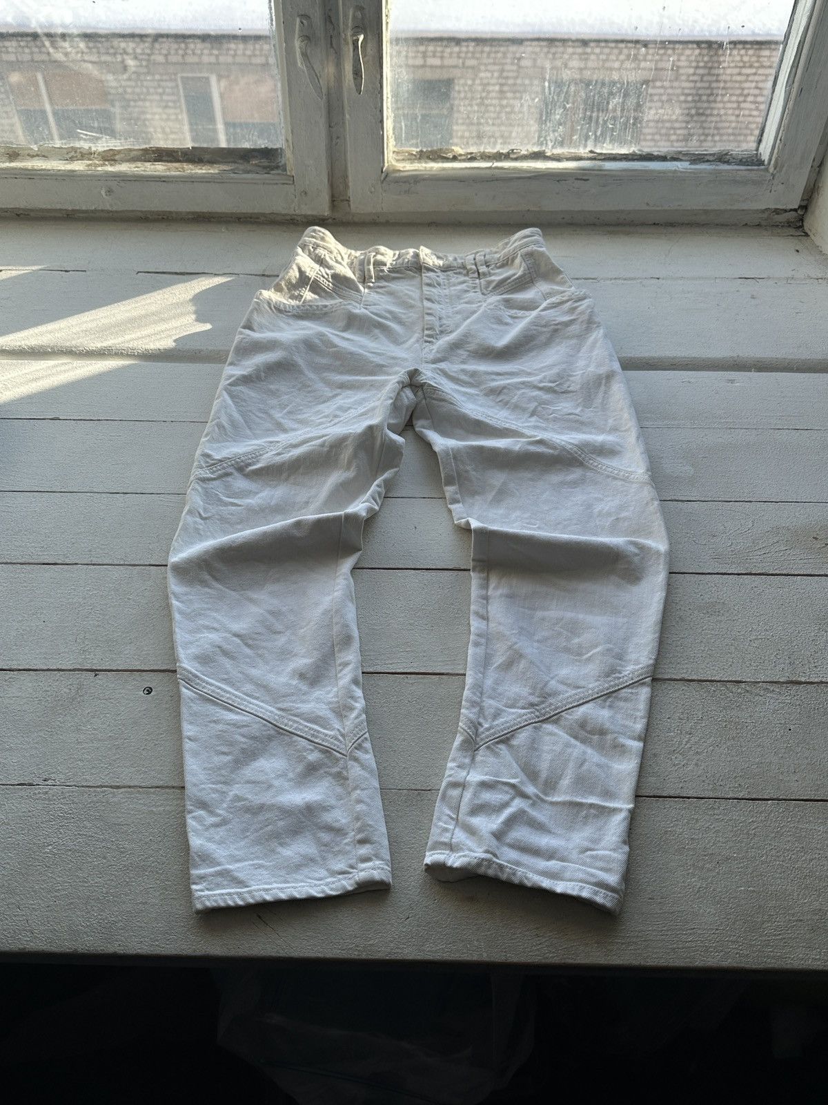 Isabel Marant 🚨 ISABEL MARANT WHITE WOMEN JEANS PANTS LUXURY Size 28" / US 6 / IT 42 - 1 Thumbnail