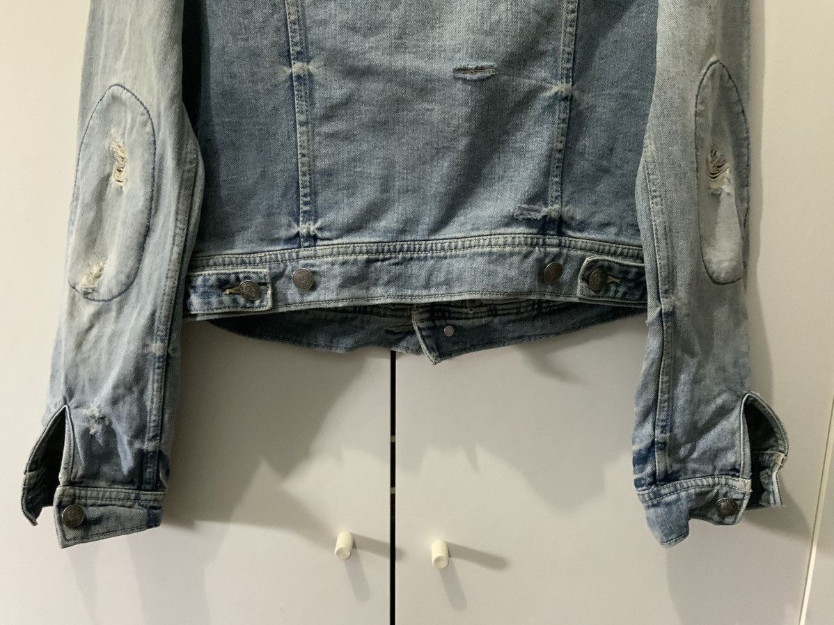 If Six Was Nine Free People Navajo Patchwork Distressed Kmrii Jacket Size US XS / EU 42 / 0 - 8 Thumbnail