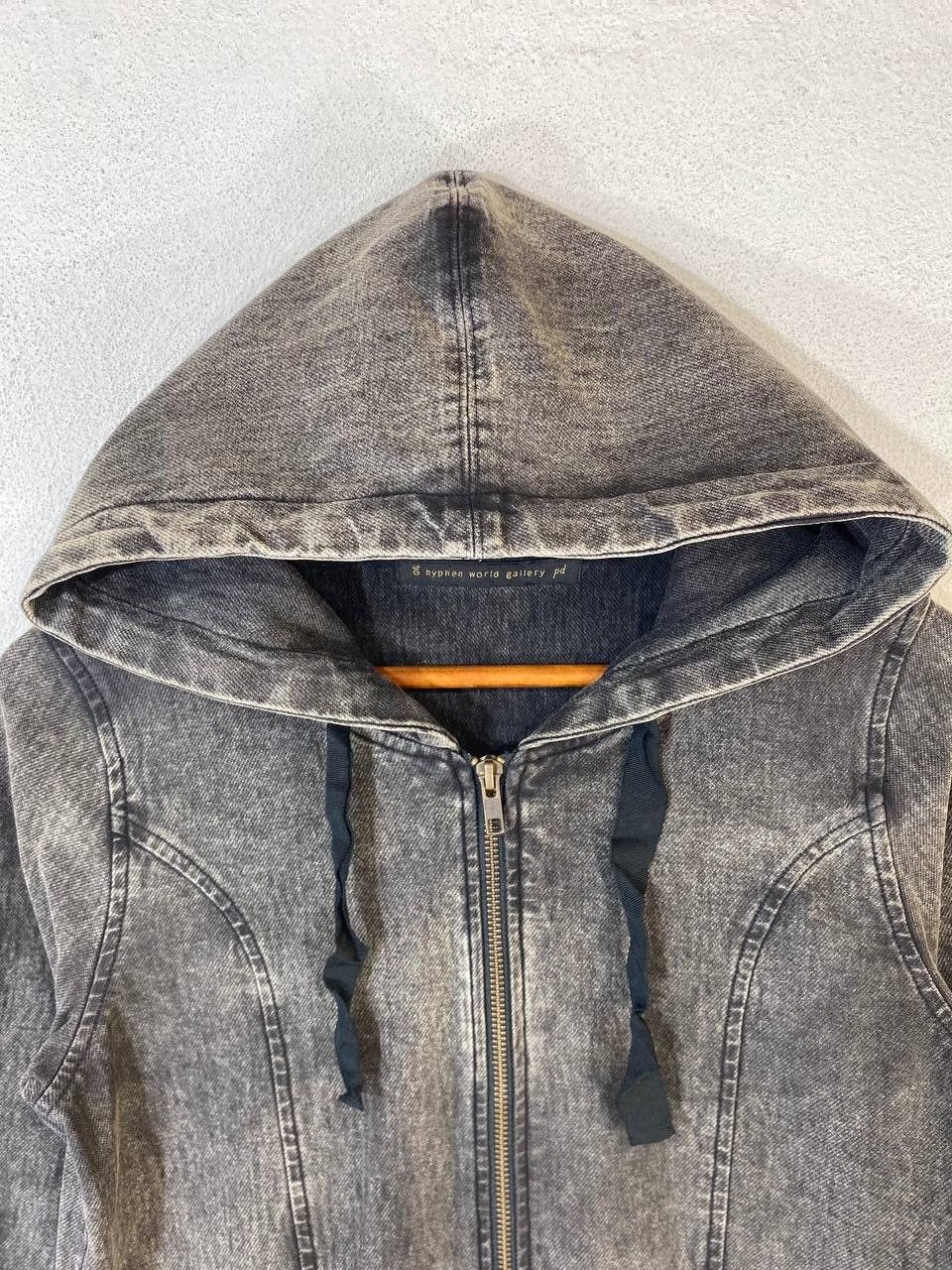 Japanese Brand japanese brand denim jacket hoody nice design Size US S / EU 44-46 / 1 - 2 Thumbnail