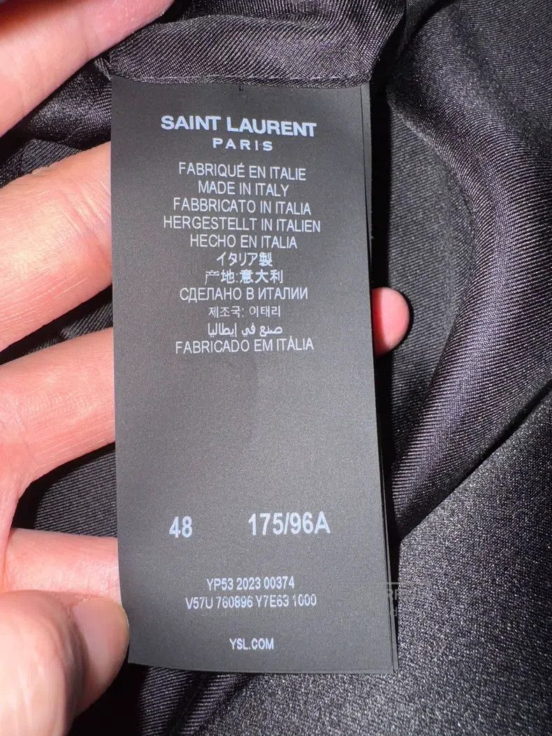 Saint Laurent Paris Saint Laurent Paris jacket Size US M / EU 48-50 / 2 - 8 Thumbnail