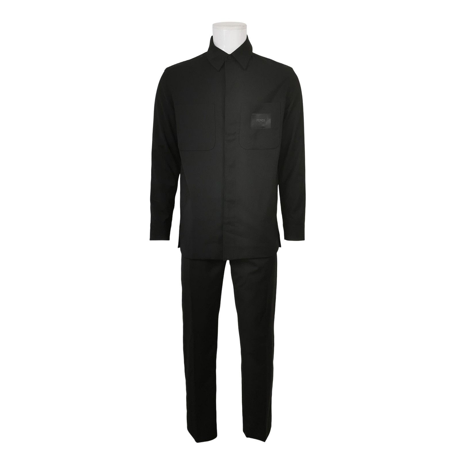 Fendi Fendi Wool Blend Two-Piece Suit IT 44 Size 34R - 1 Thumbnail