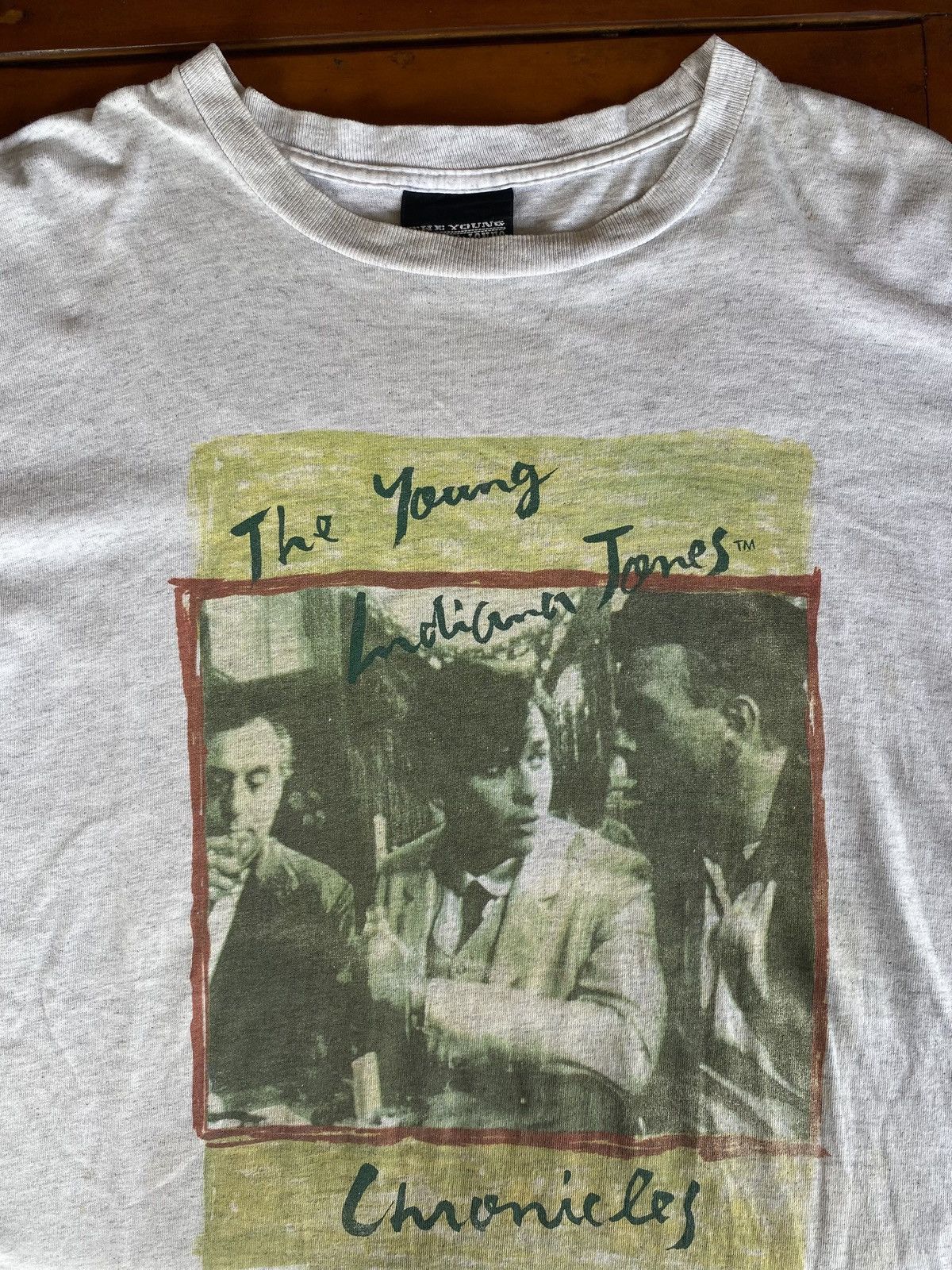 Other Vintage Indiana Jones Tshirt Size US XL / EU 56 / 4 - 2 Thumbnail