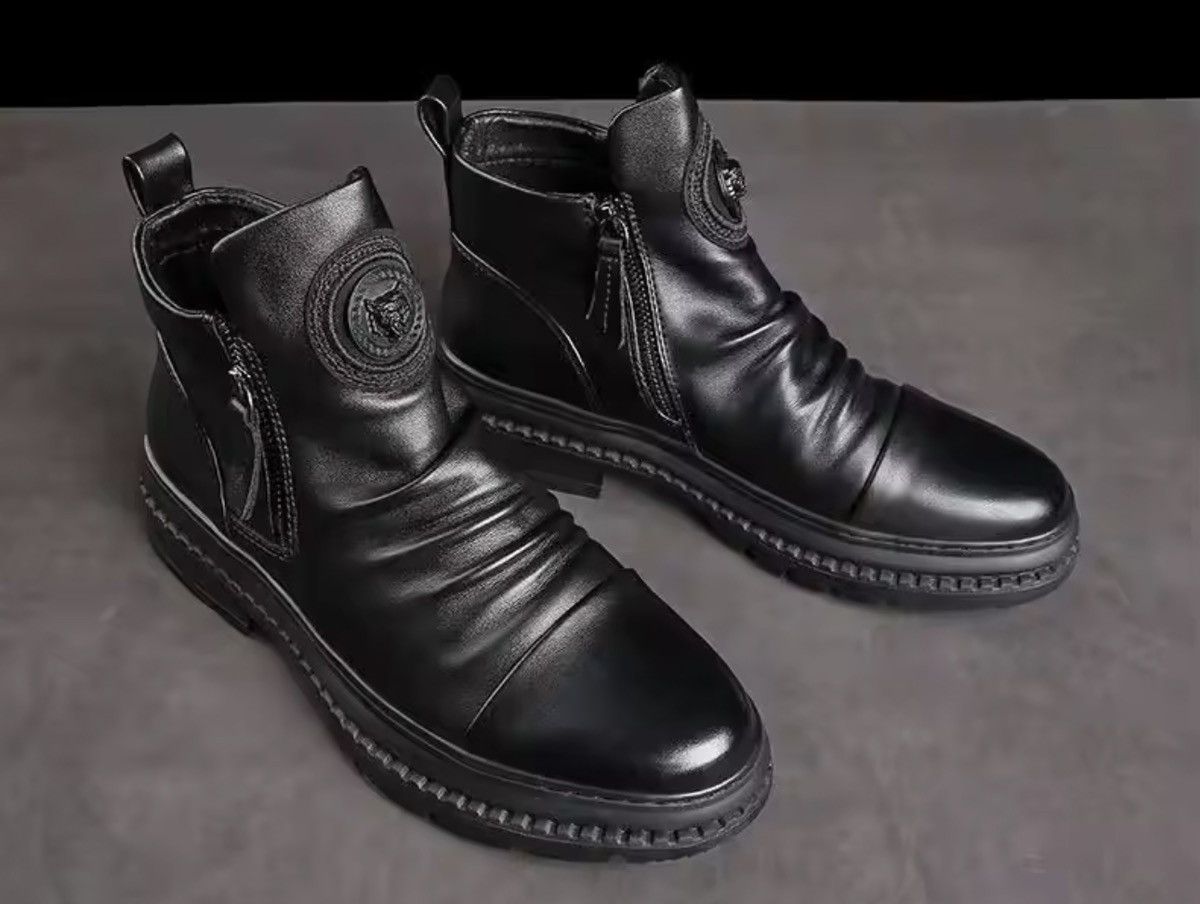 Japanese Brand Pu Leather Ankle Boots Size US 8 / EU 41 - 1 Thumbnail