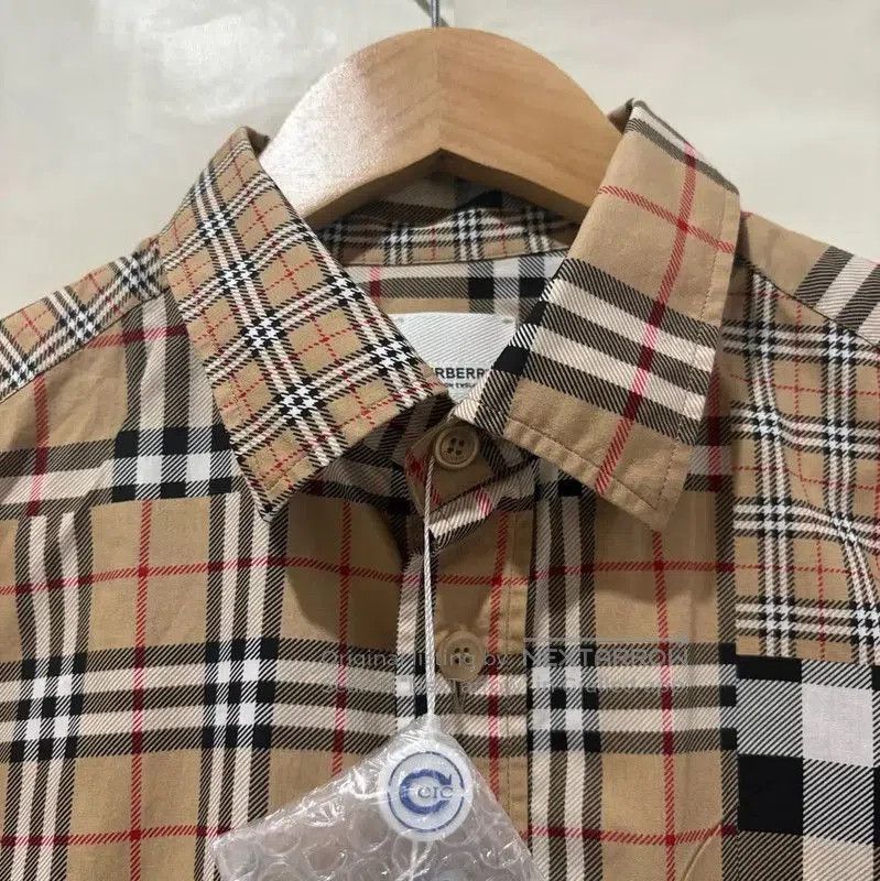Burberry Burberry Patchwork Check Long Sleeve Shirt. Size US S / EU 44-46 / 1 - 3 Thumbnail