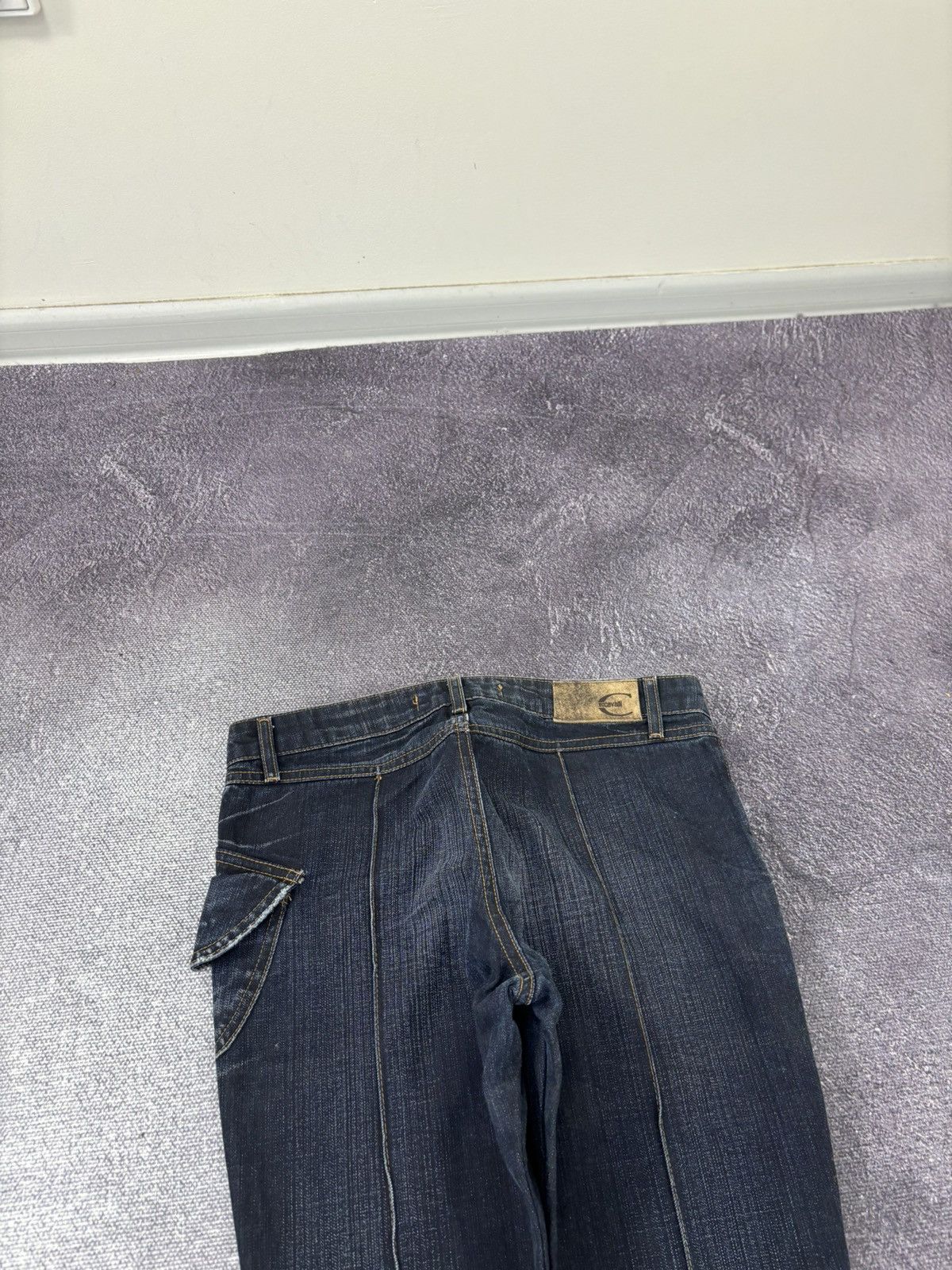 Just Cavalli Vintage Just Cavalli Women’s Low Rise Flared Denim Jeans Size 29" - 12 Thumbnail