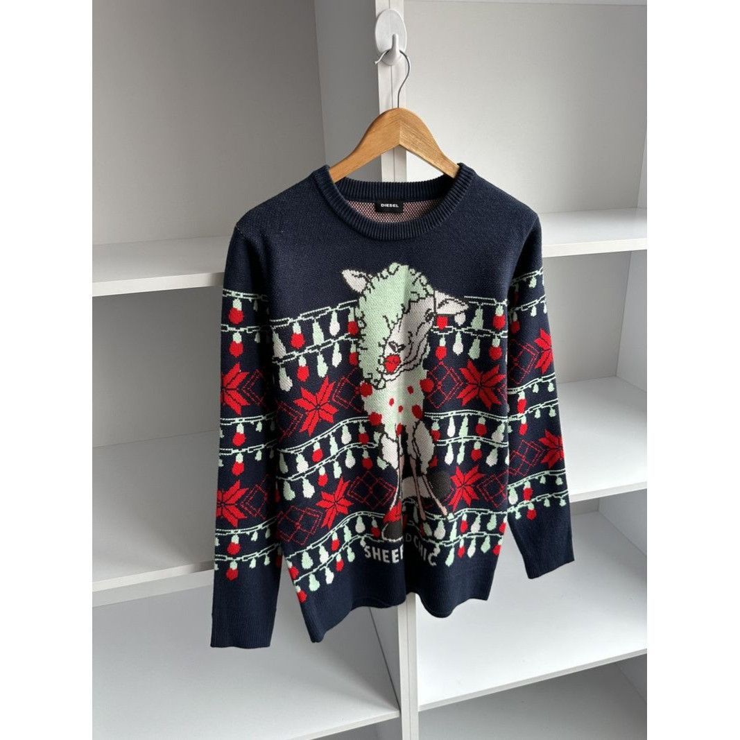 Diesel VTG Diesel Sheep And Chic Designed Sweater Size US L / EU 52-54 / 3 - 3 Thumbnail