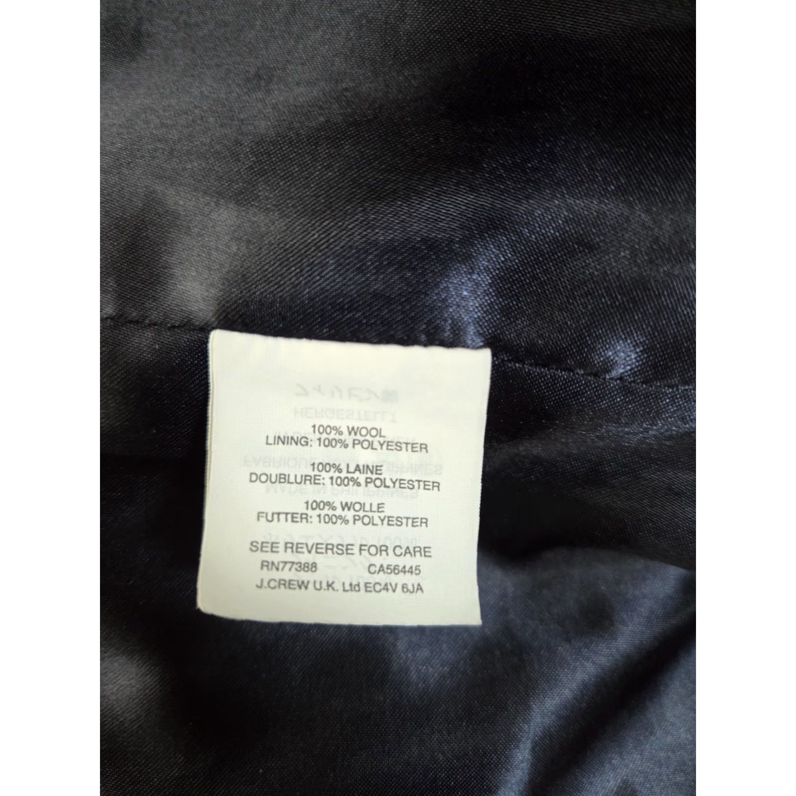 J.Crew VINTAGE J.CREW Parke Topcoat Coat Women's 0 XS Gray Wool G7790 NWOT Italian Pea Coat Size XS / US 0-2 / IT 36-38 - 5 Thumbnail