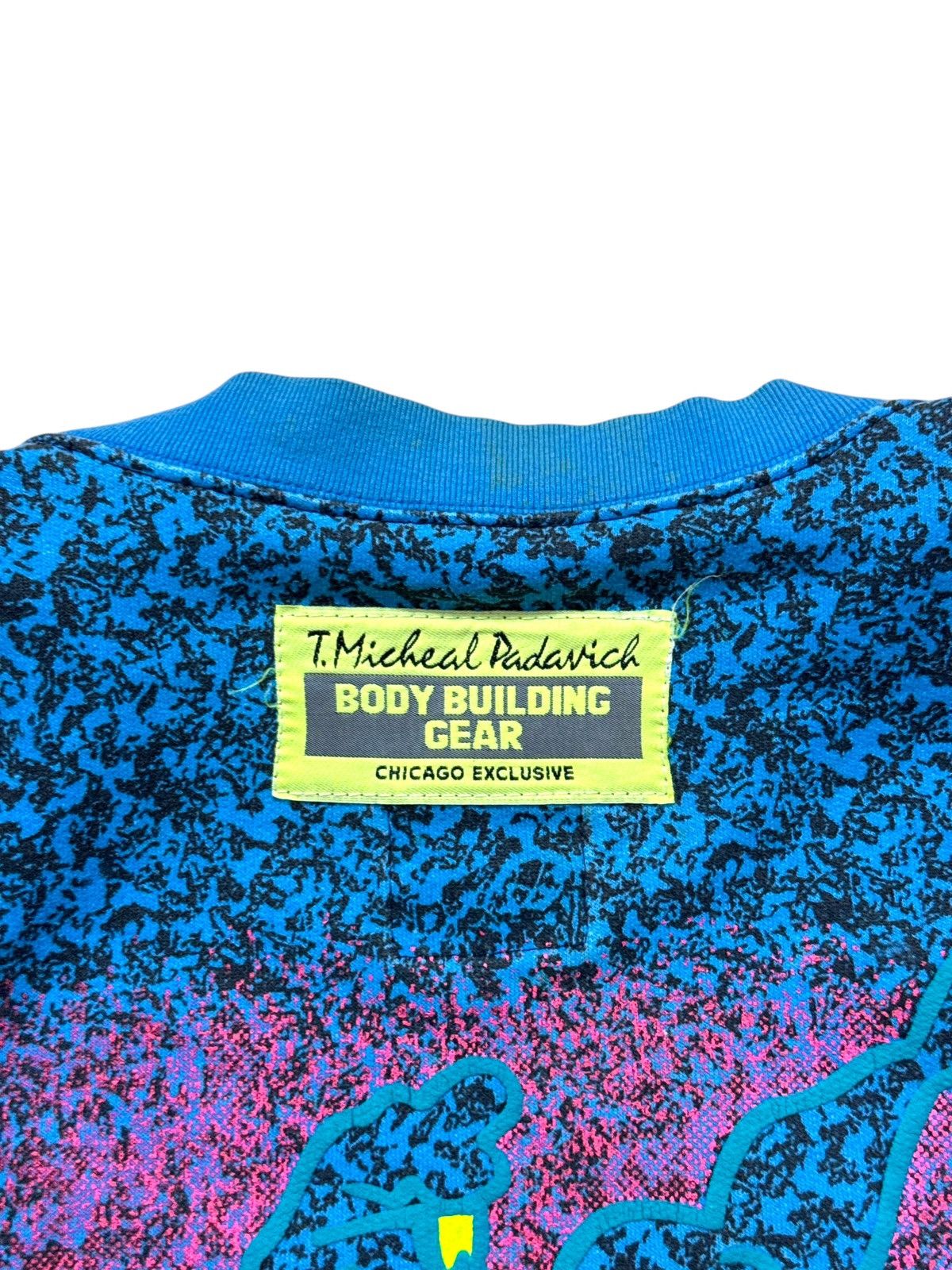 Vintage *RARE* 90s VINTAGE T.MICHEAL BODY BUILDING SWEATER CHICAGO Size US XL / EU 56 / 4 - 9 Thumbnail