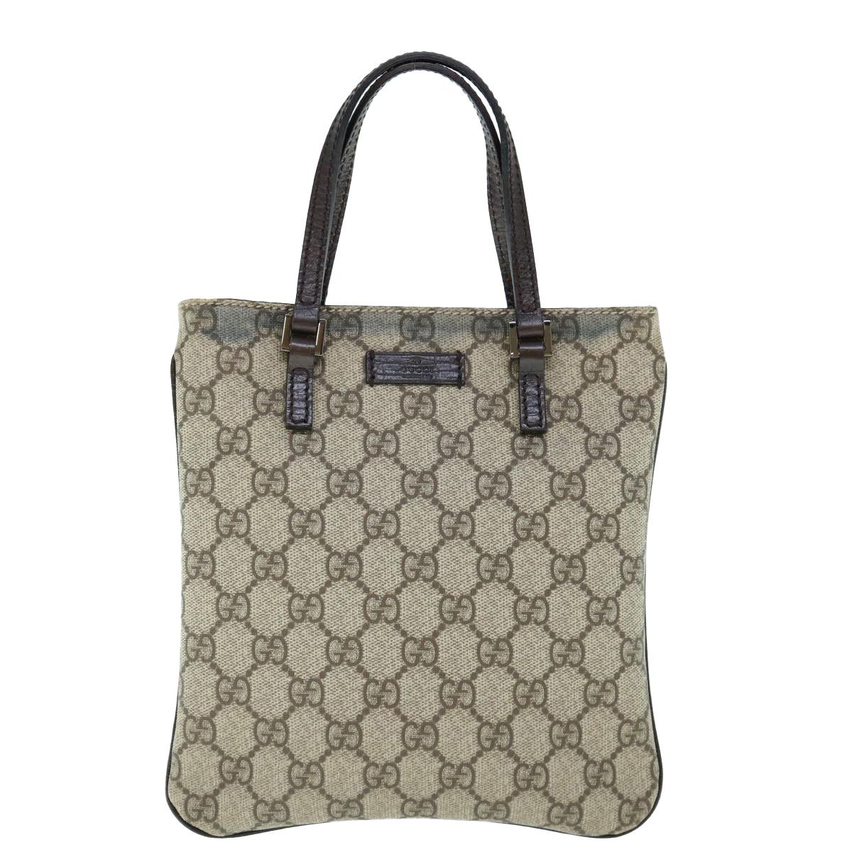 Gucci Gg Canvas Beige Canvas Handbag (Pre-Owned) Size ONE SIZE - 1 Thumbnail