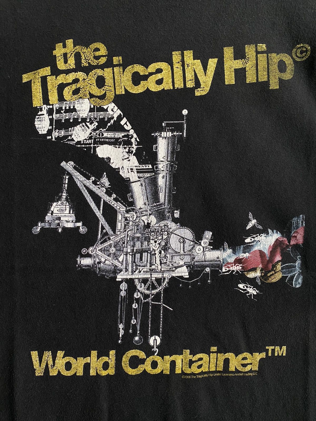 Band Tees The Tragically Hip World Container Tour 2006 Vintage Shirt Size US XL / EU 56 / 4 - 2 Thumbnail