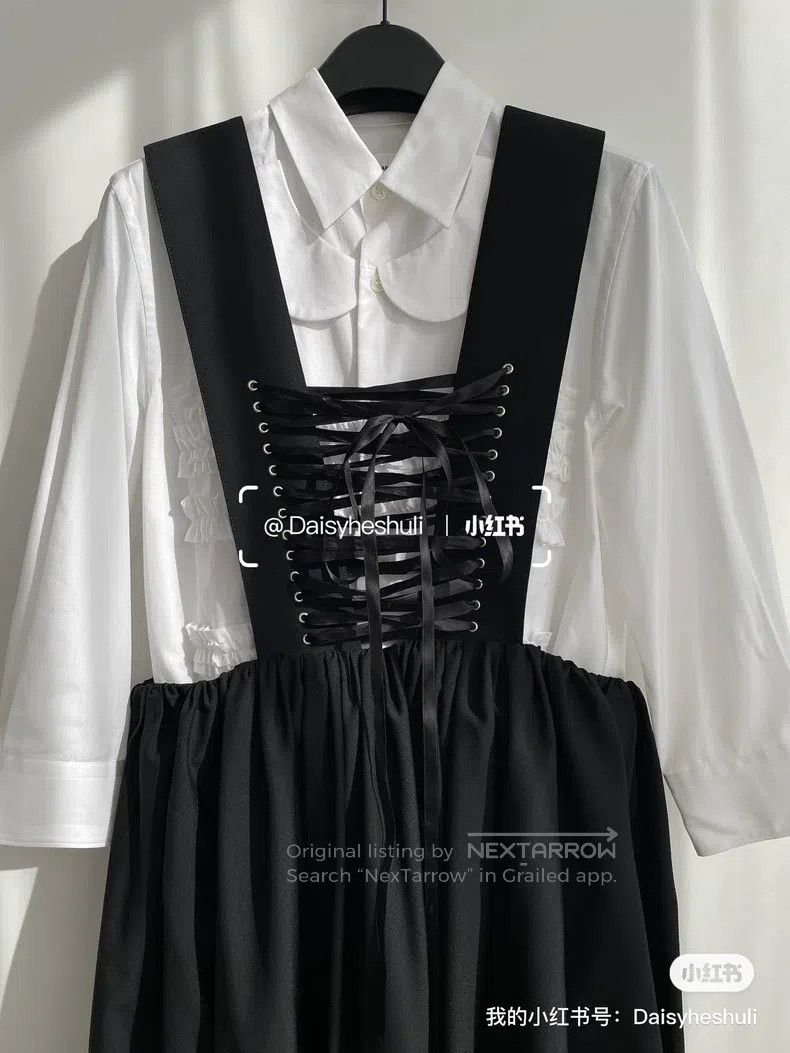 Comme des Garcons Comme Des Garcons Tie-back suspender skirt Size XS / US 0-2 / IT 36-38 - 2 Thumbnail