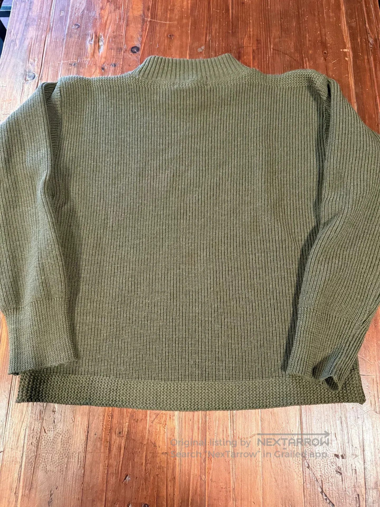 Butcher Products Butcher Products Military Green Sweater. Size US XS / EU 42 / 0 - 2 Thumbnail