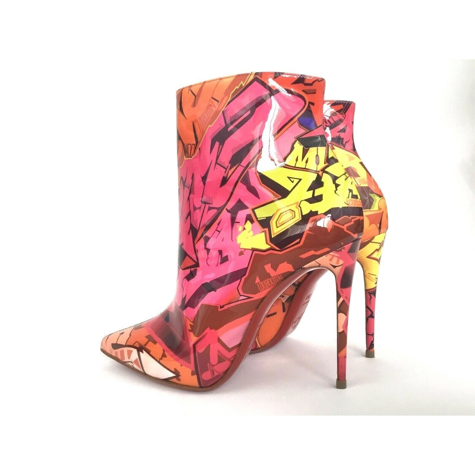 Christian Louboutin Christian Louboutin So Kate Booty 100 Patent Metrograf Heel Size US 6 / IT 36 - 7 Thumbnail
