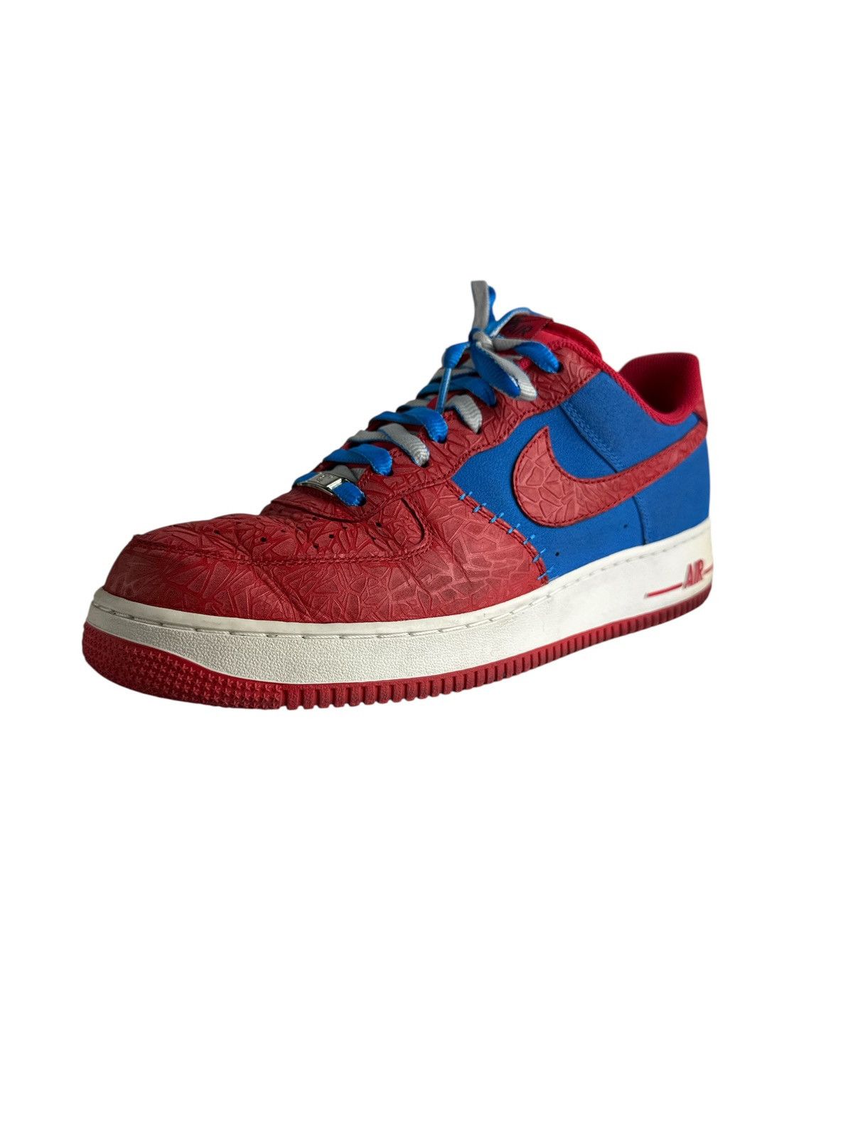 Nike Nike Air Force 1 Low, Photo Blue Hyper Red, US 11 Spiderman Size US 11 / EU 44 - 2 Thumbnail