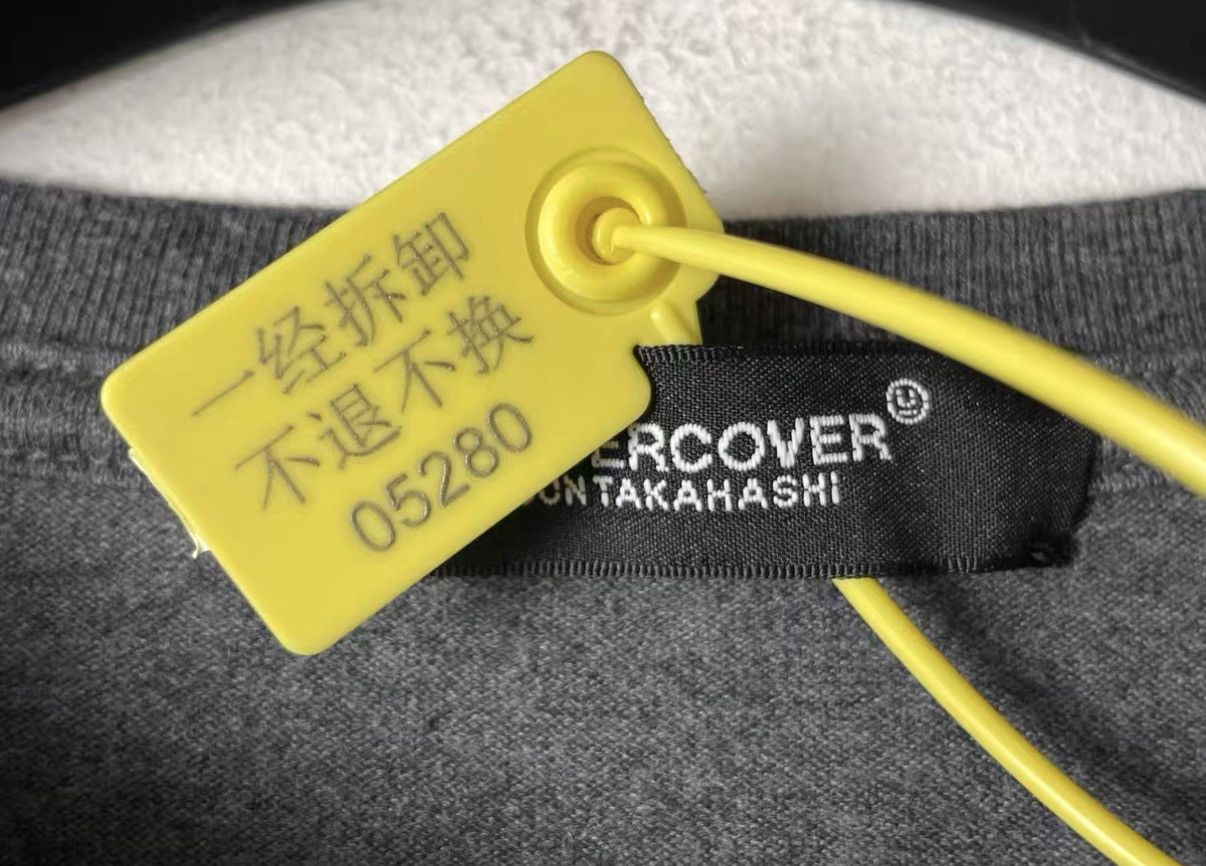 Undercover Undercover AW24 Grey Logo Print T-Shirt J31 Size US L / EU 52-54 / 3 - 5 Thumbnail