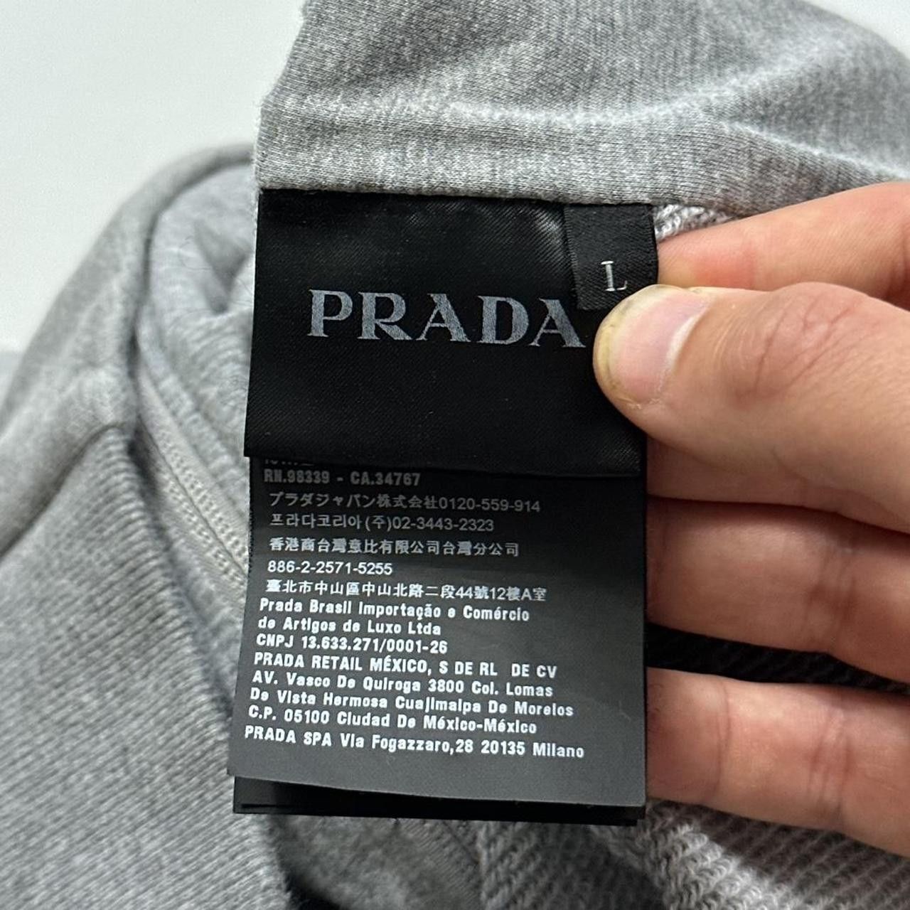 Prada Prada Milano 2017 Nylon Panelled Cotton Track Jacket - M/L Size US L / EU 52-54 / 3 - 7 Thumbnail