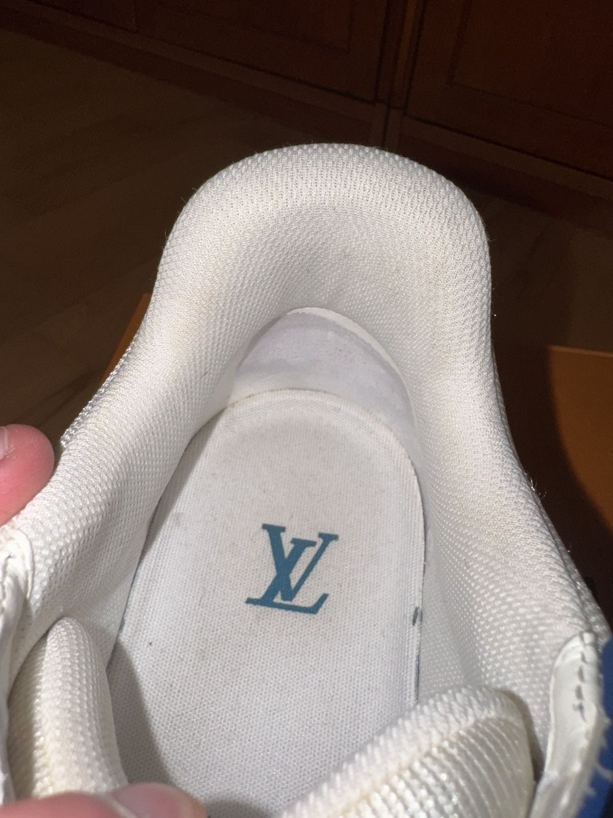Louis Vuitton Louis Vuitton LV Trainer Blue Denim Size US 8.5 / EU 41-42 - 12 Thumbnail