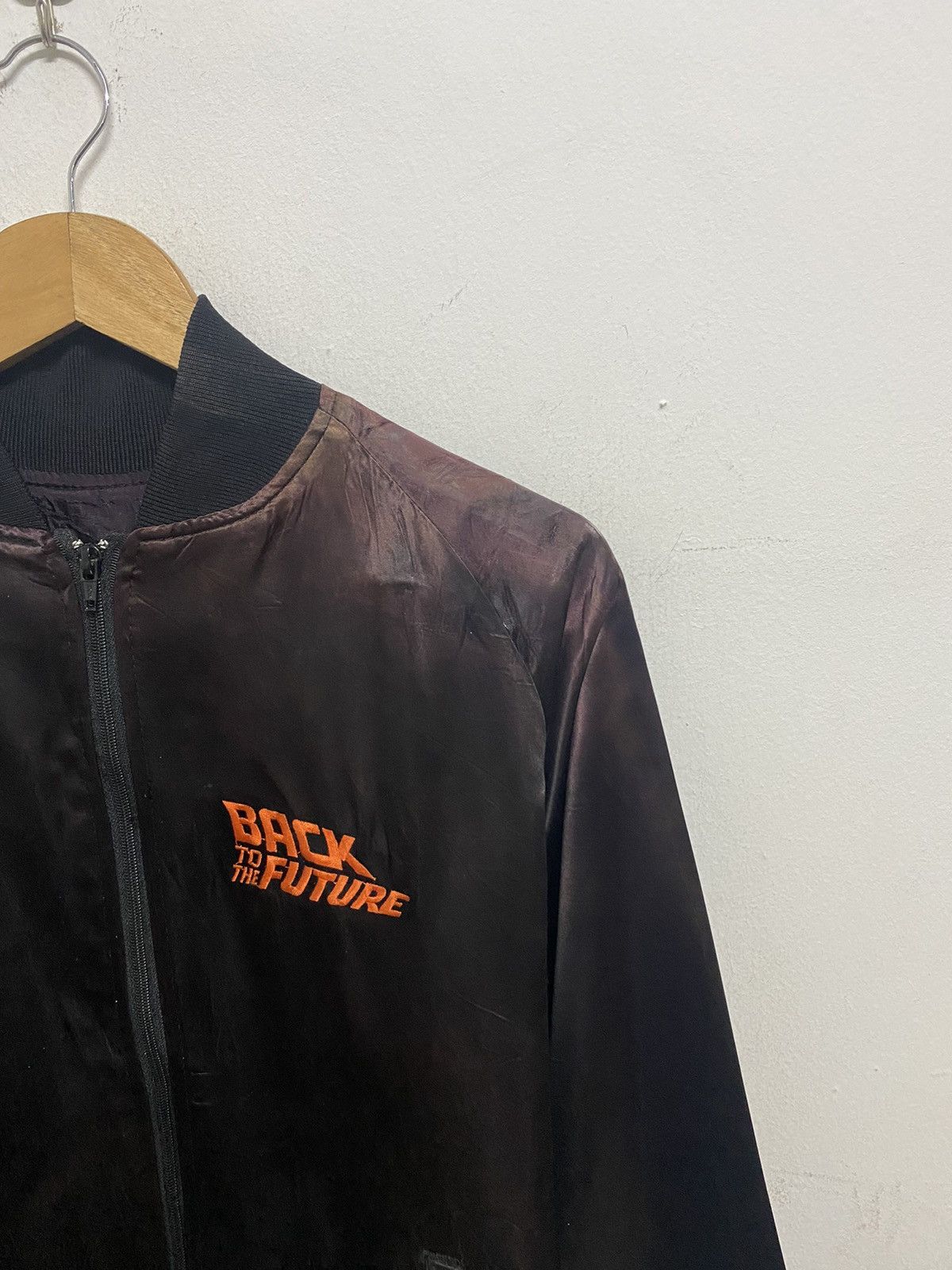 Universal Studios × Vintage Rare 1989 Back to The Future Promo Movie Bomber Sunfaded Size US M / EU 48-50 / 2 - 4 Thumbnail