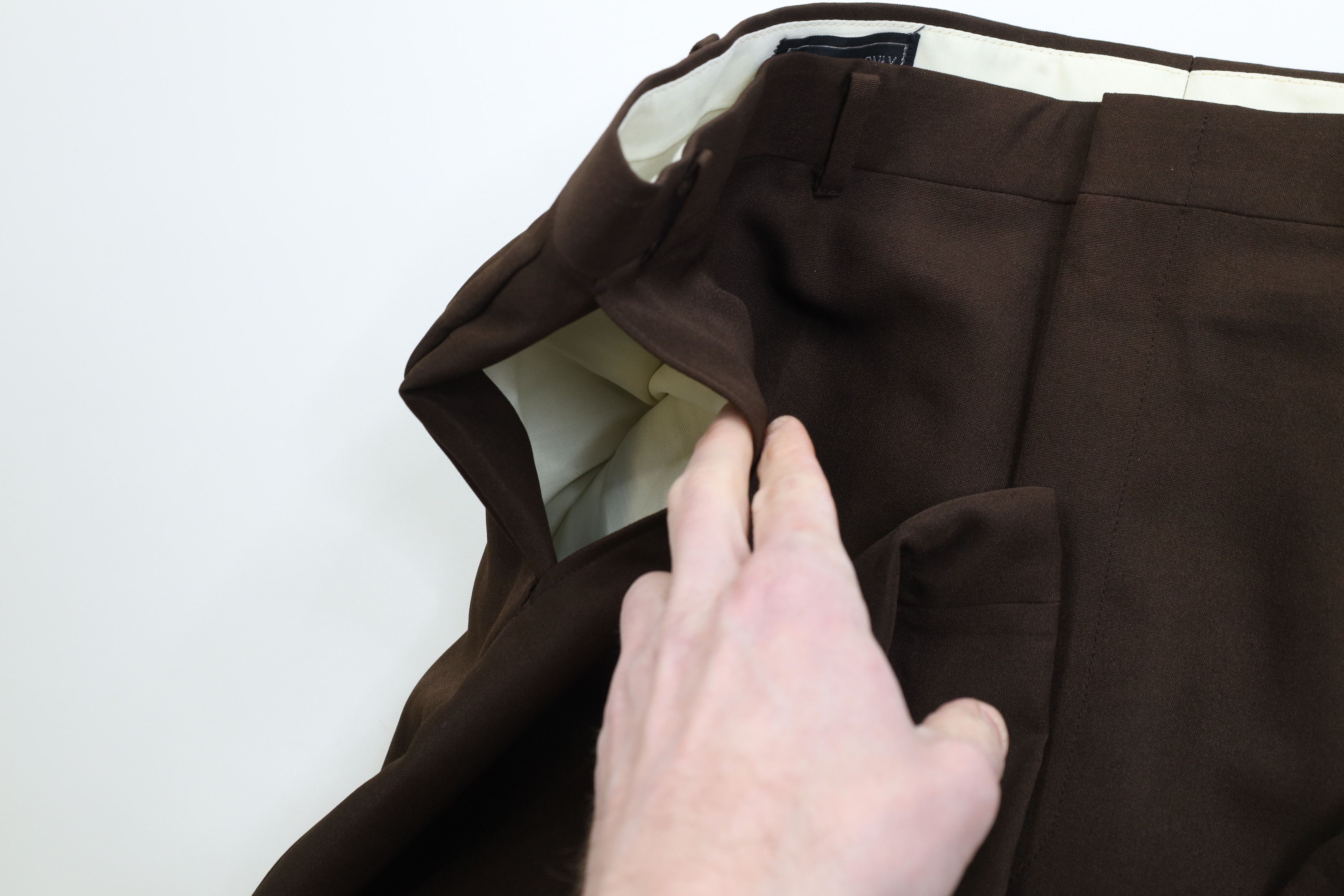 Vintage Vintage 70s Streetwear Flared Wide Leg Chino Pants Brown USA Size US 40 / EU 56 - 8 Thumbnail
