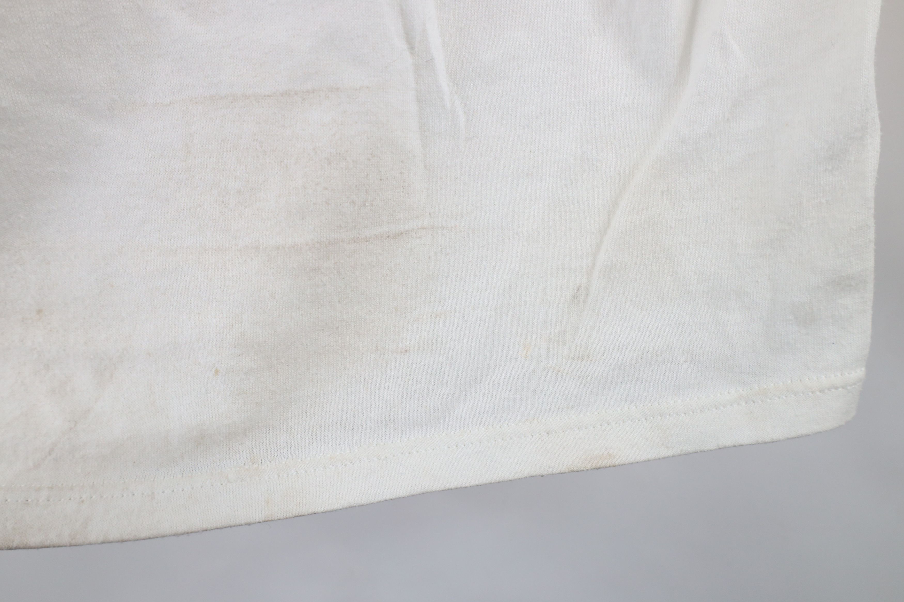Vintage Vintage 90s Cambridge Fly In Ringer T-Shirt White USA Size US XL / EU 56 / 4 - 11 Thumbnail