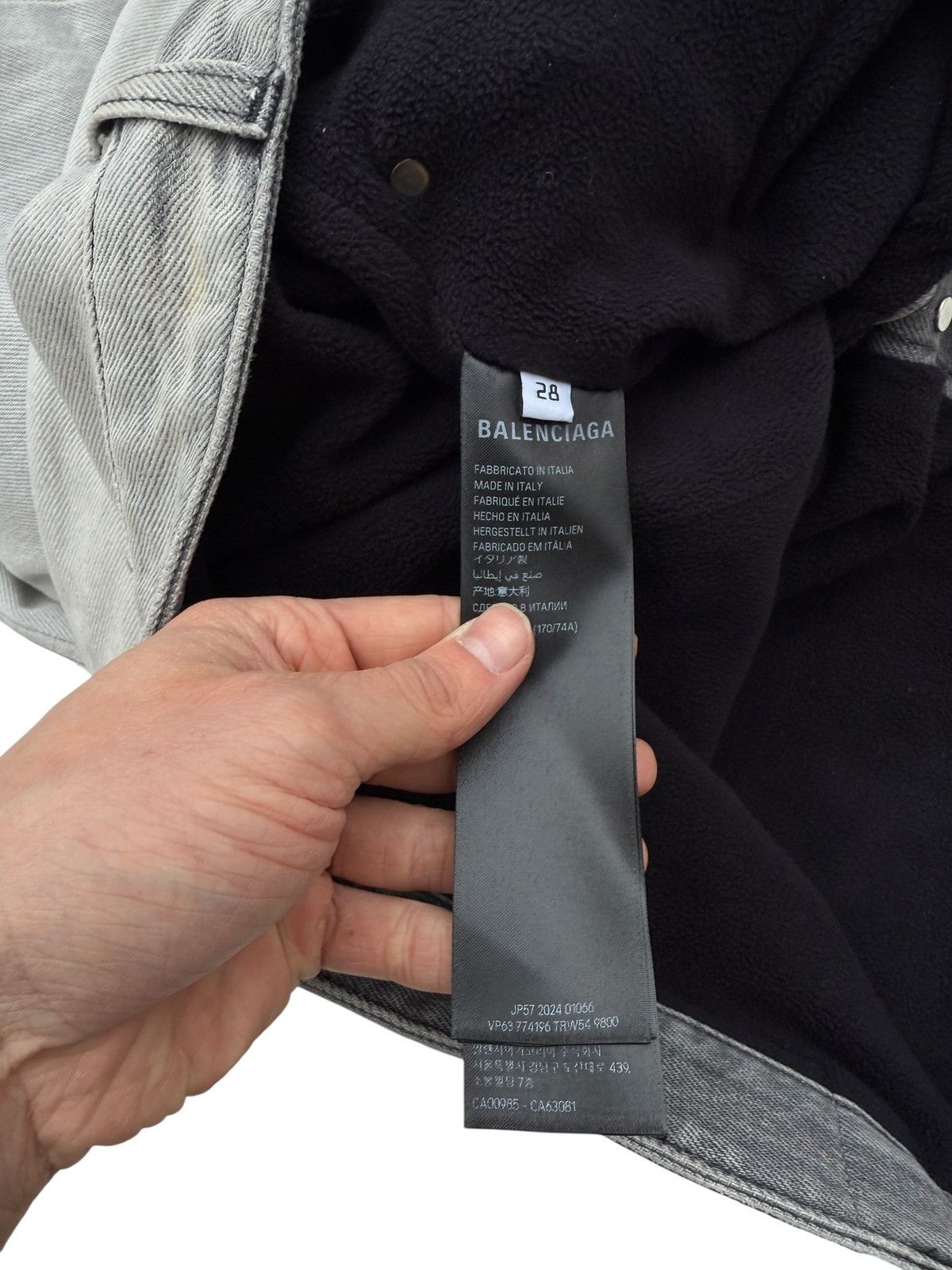 Balenciaga Balenciaga ski wear padded denim Size US 28 / EU 44 - 13 Thumbnail