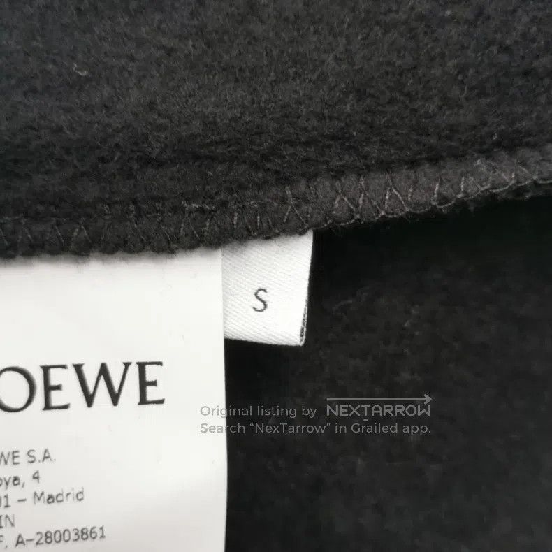 Loewe Loewe Cotton Patterned Hooded Sweatshirt Size S / US 4 / IT 40 - 6 Thumbnail