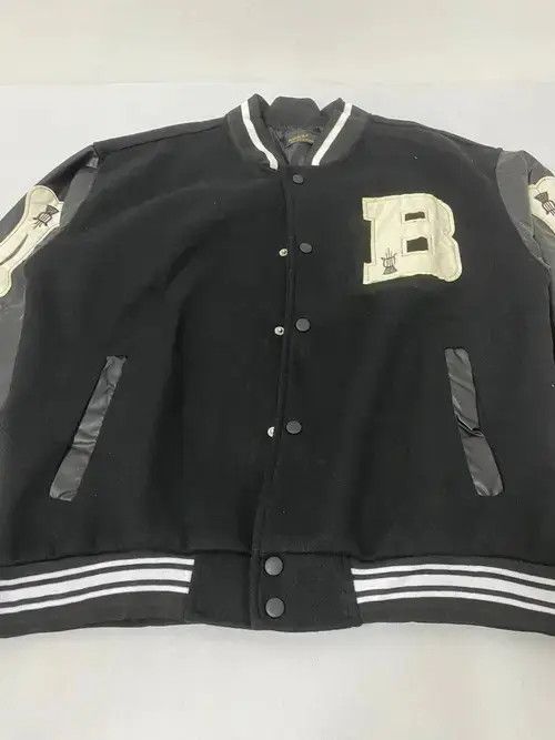 Japanese Brand New Collection Cool Bones Varsity Jacket Bomber Jacket Size US M / EU 48-50 / 2 - 3 Thumbnail