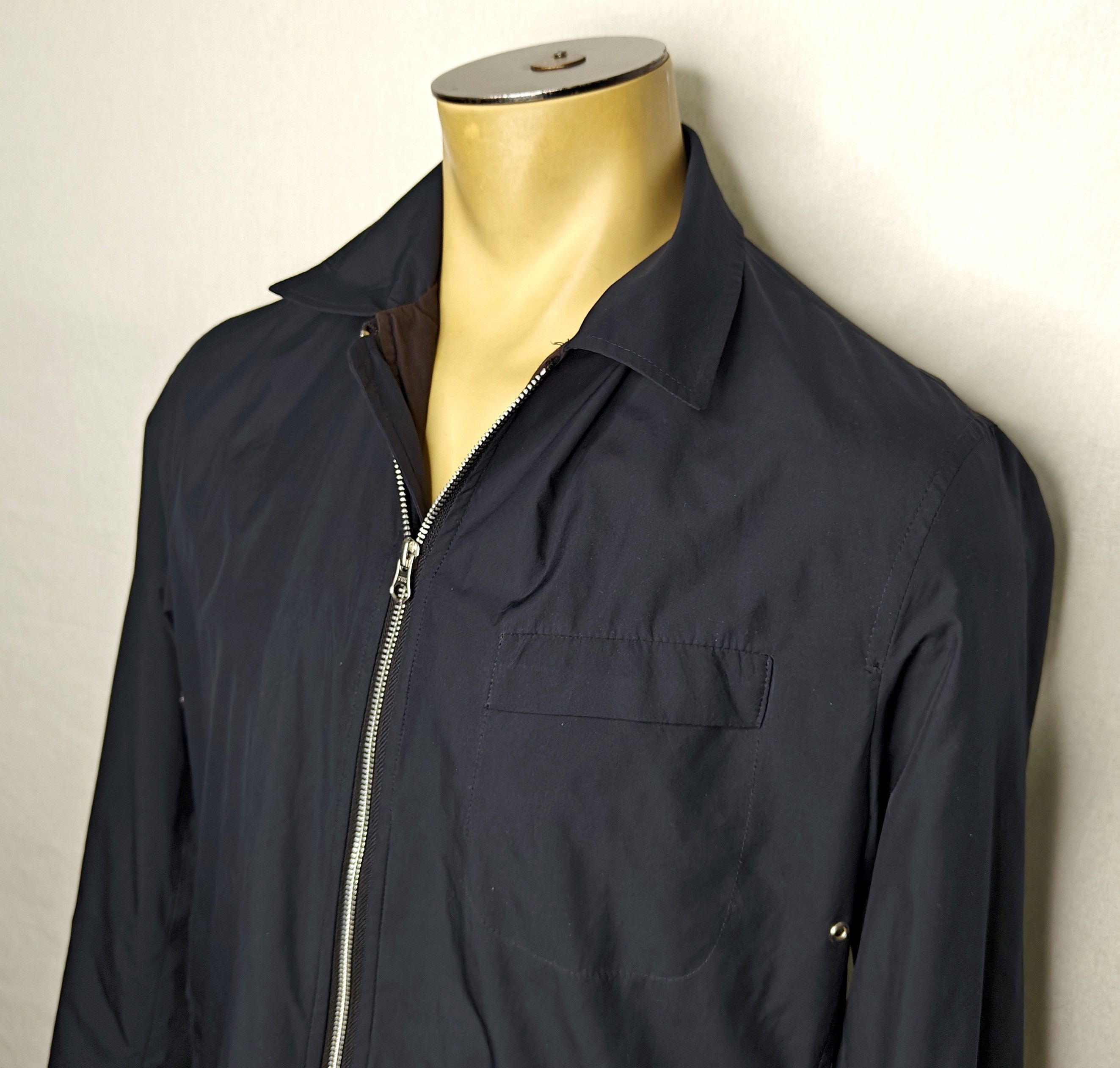 Oliver Spencer Oliver Spencer navy blue zip-up windbreaker bomber jacket Size US M / EU 48-50 / 2 - 3 Thumbnail