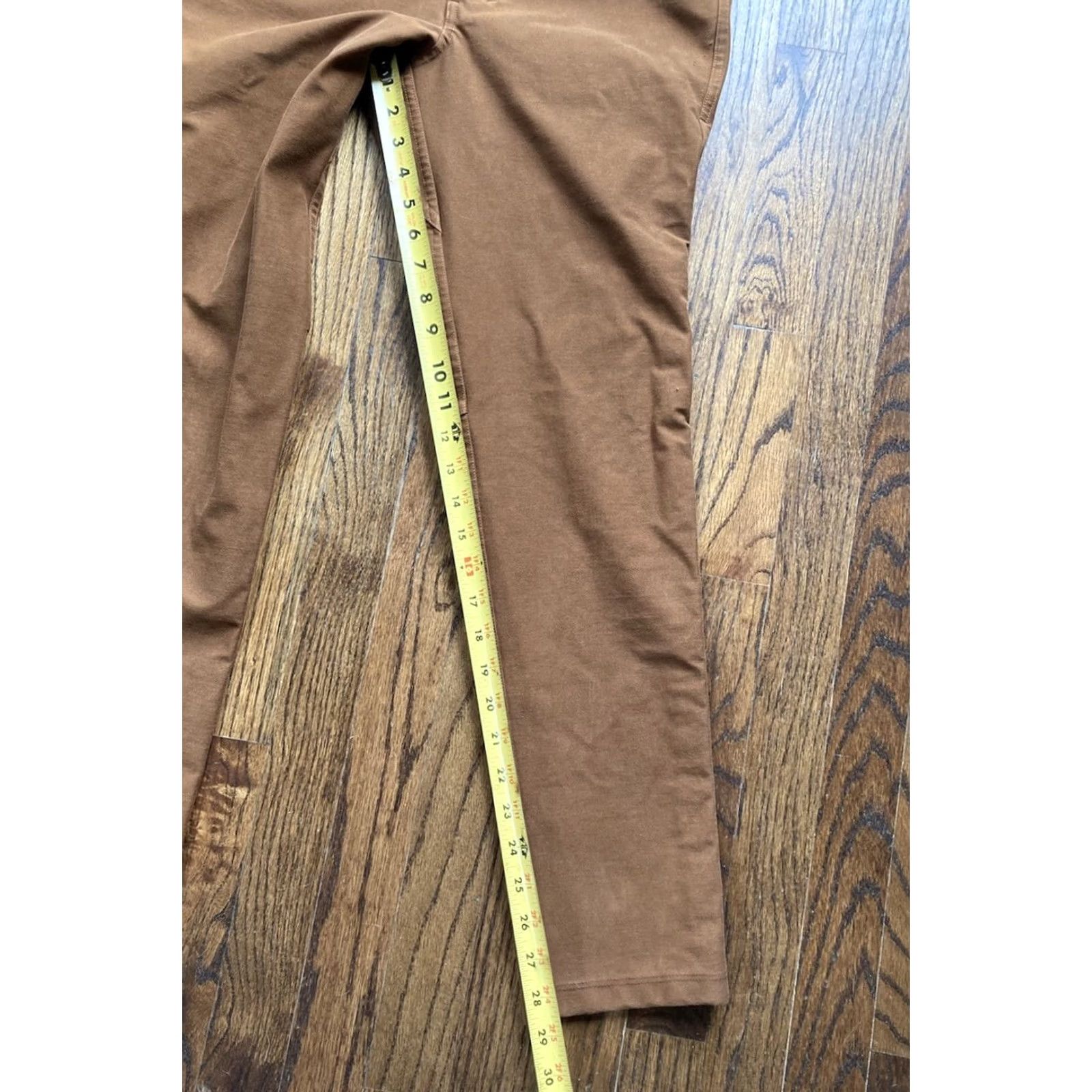 Lululemon Lululemon ABC Utilitech 5-Pocket Pant Mens 28x29 Brown Straight - Classic Fit, Flat Front, Button Zip, 5-Pocket Design, City Preppy Sports Size US 28 / EU 44 - 3 Thumbnail