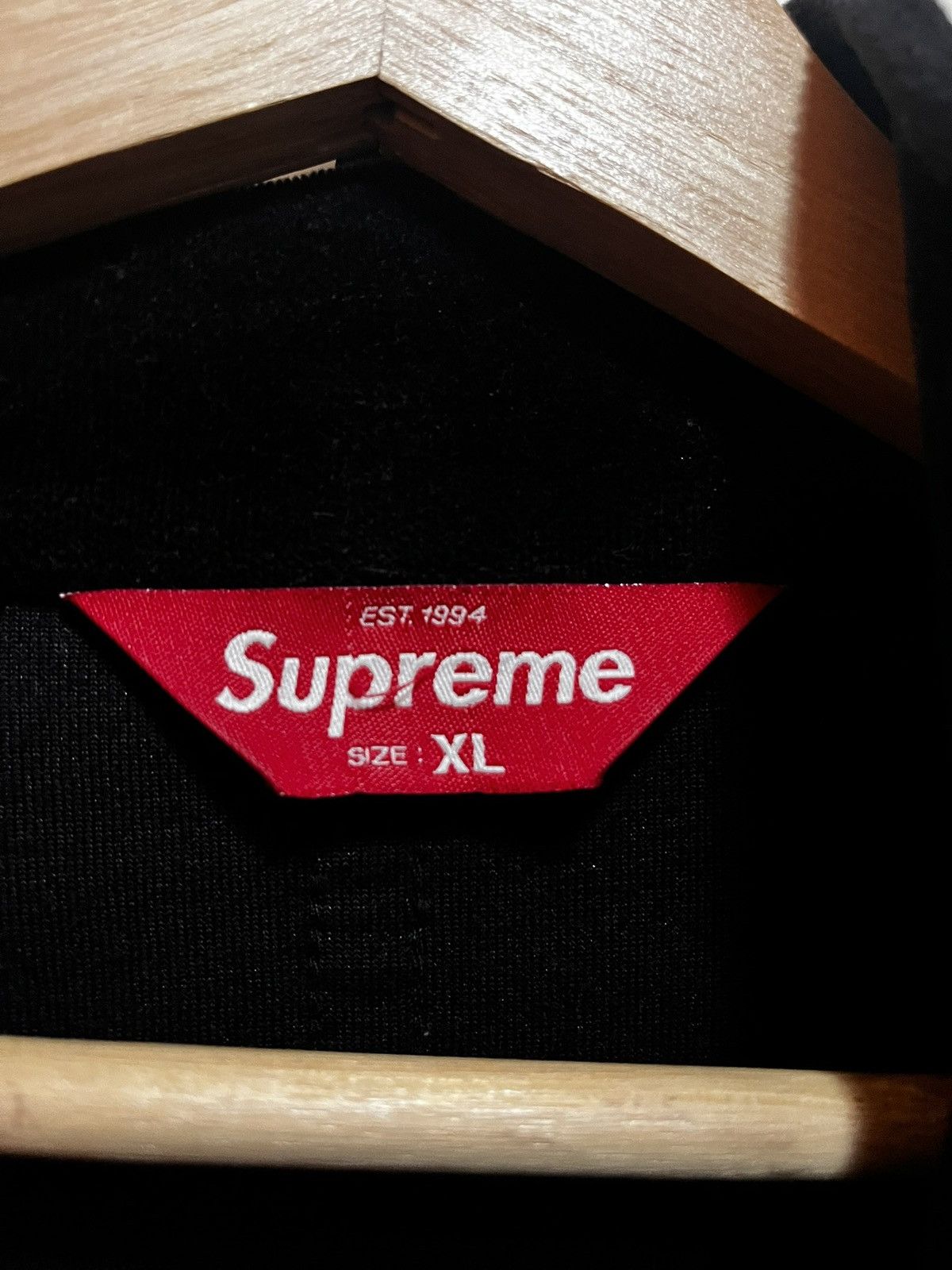 Supreme Supreme Grid Taping Velour Jacket Size US XL / EU 56 / 4 - 9 Thumbnail