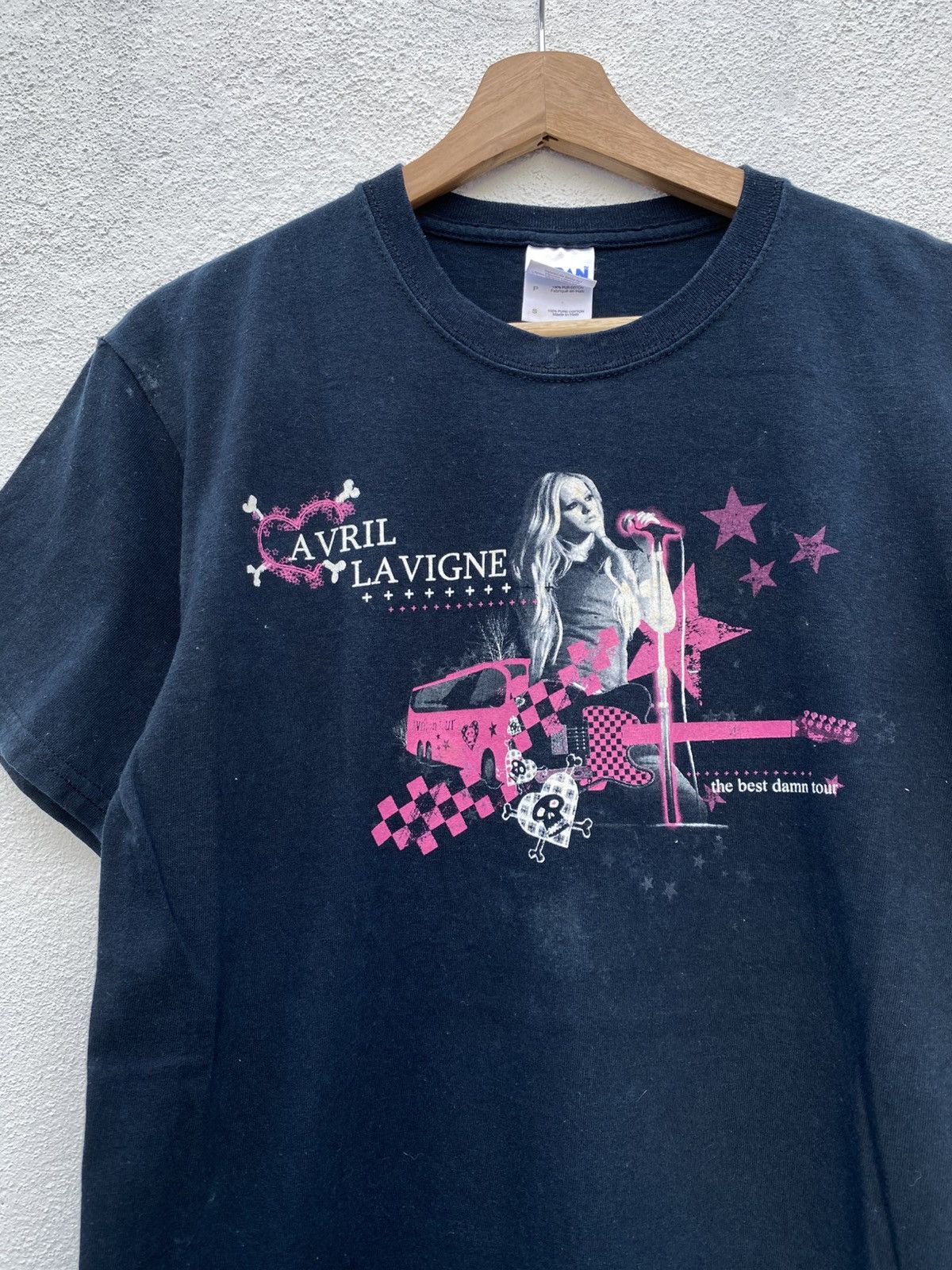 Band Tees Vintage Avril Lavigne The Best Damn Tour 2008 Size US S / EU 44-46 / 1 - 7 Thumbnail
