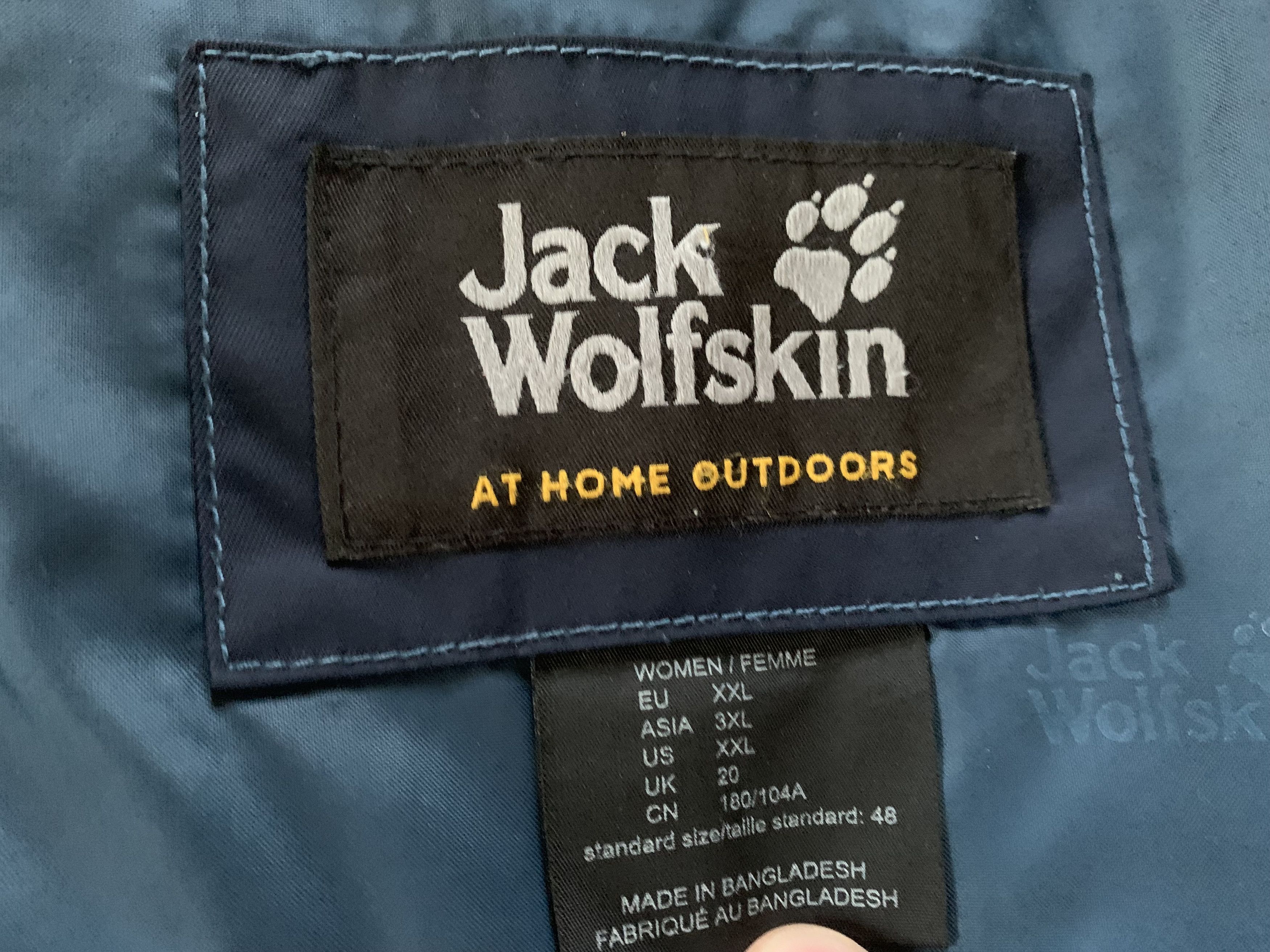 Jack Wolfskin Womens Jack Wolfskin Baffin Down Jacket Stormlock Size XXL / US 16-18 / IT 52-54 - 8 Thumbnail