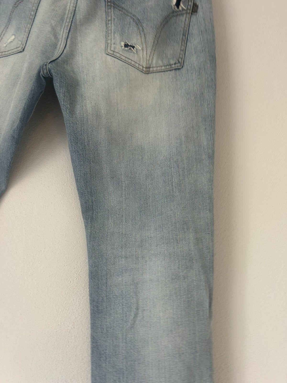 Dolce & Gabbana Light Blue Destroyed Jeans Size US 36 / EU 52 - 13 Thumbnail
