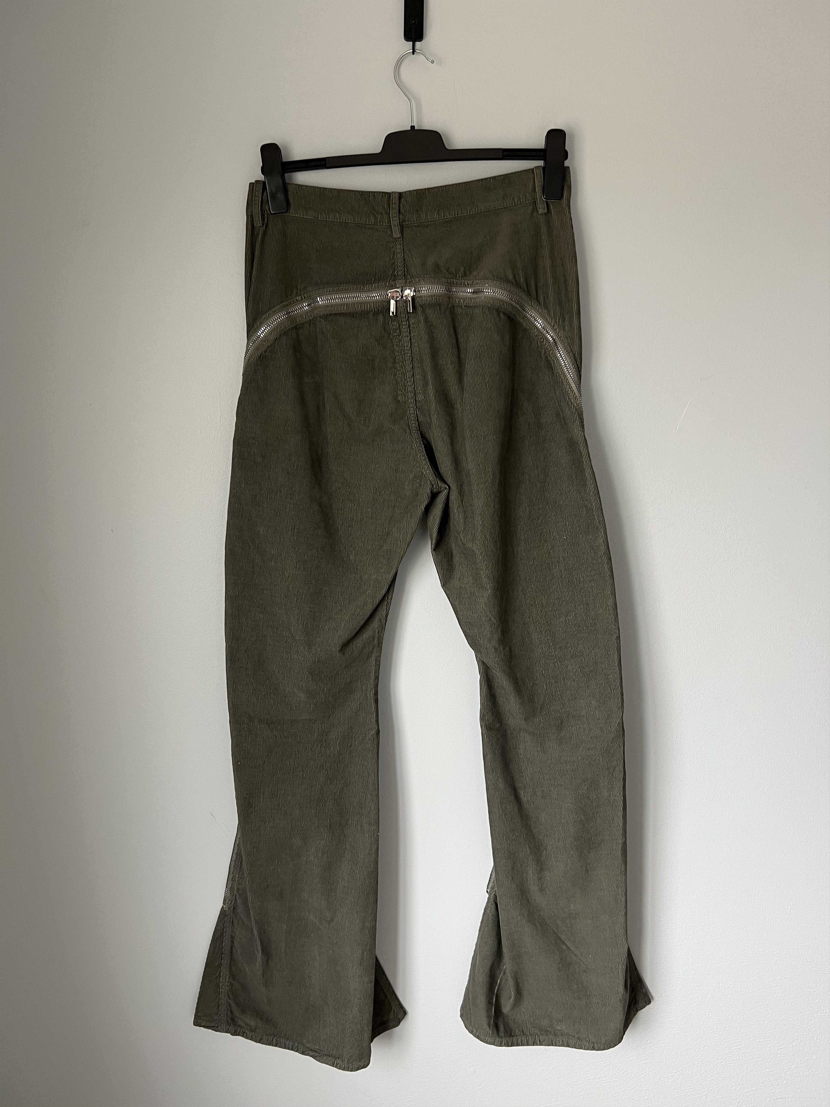 Rick Owens Drkshdw Rick Owens DRKSHDW Corduroy Bolana Banana Pants Size US 31 - 5 Thumbnail