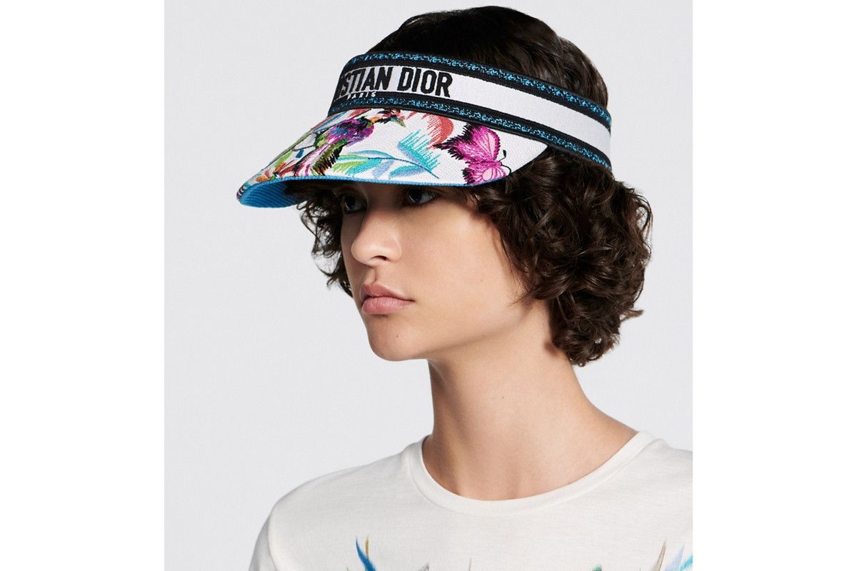 Dior o1bcso1str0226 Size:OS/Jouy Fantastica Visor in Multicolor Size ONE SIZE - 7 Thumbnail
