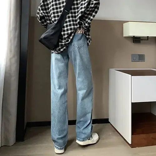 Japanese Brand × Vintage Thin Vintage Straight Leg Pants Fashionable Floor Mopping Size 30" / US 8 / IT 44 - 3 Thumbnail