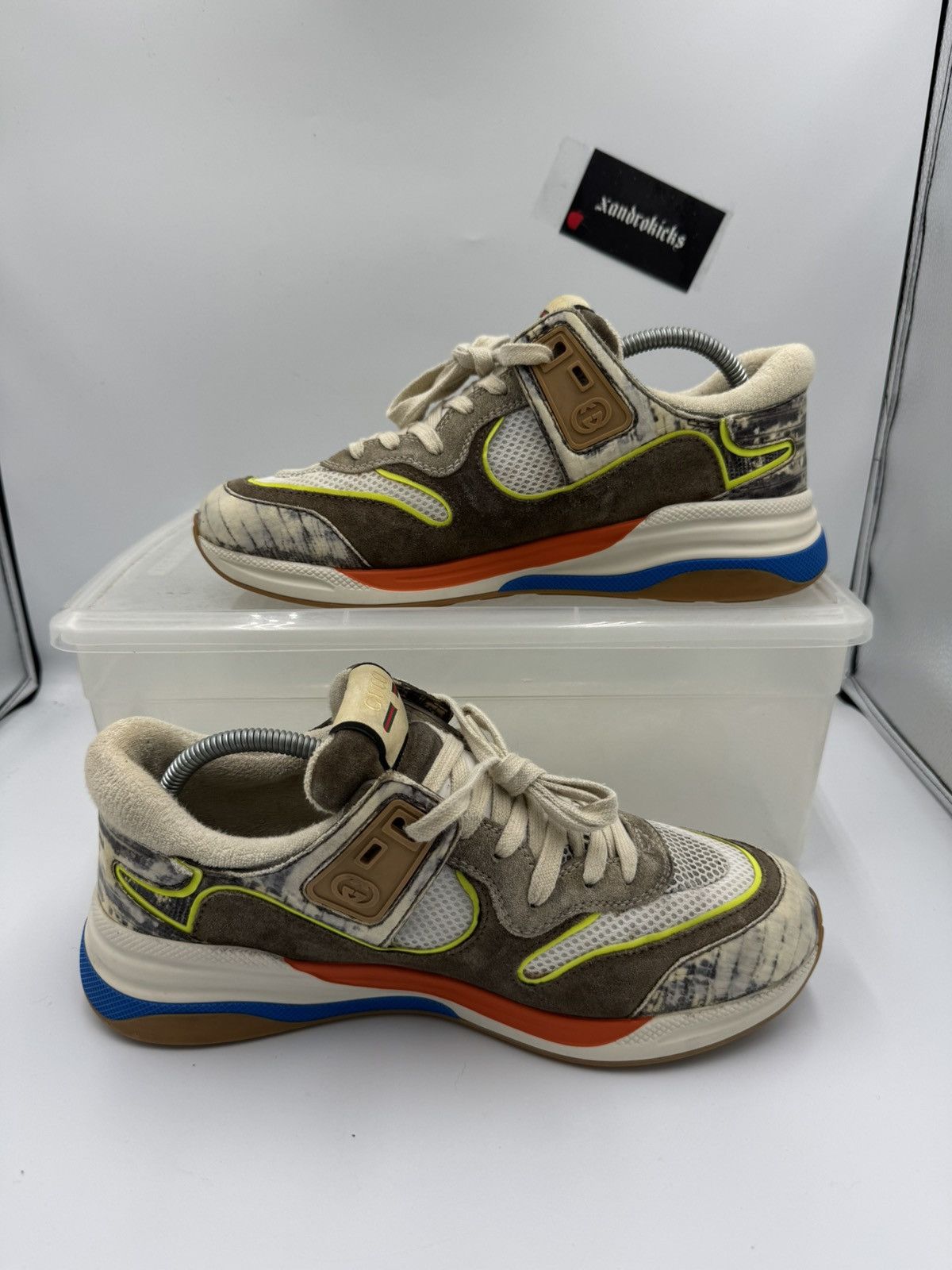 Gucci Size 8uk/9us Gucci Ultrapace Beige Size US 9 / EU 42 - 2 Thumbnail
