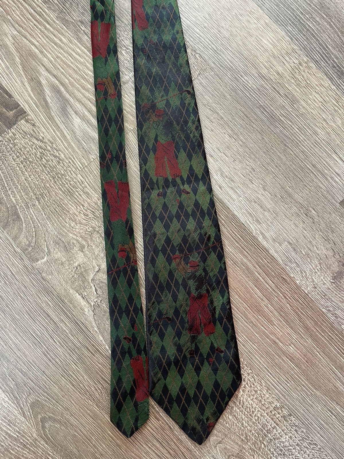 Polo Ralph Lauren × RRL Ralph Lauren Polo Ralph Lauren Tie 100% Silk Made in Italy Size ONE SIZE - 4 Thumbnail