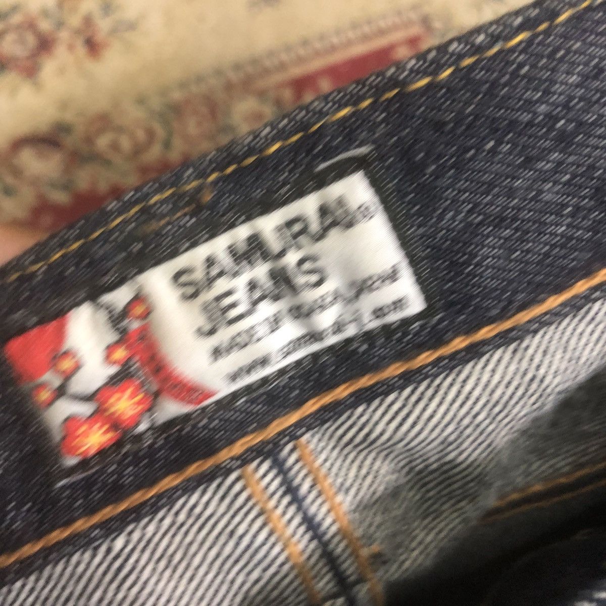 Japanese Brand × Samurai Jeans Samurai Maniwa Special 2 Denim Limited 19oz Size US 32 / EU 48 - 14 Thumbnail