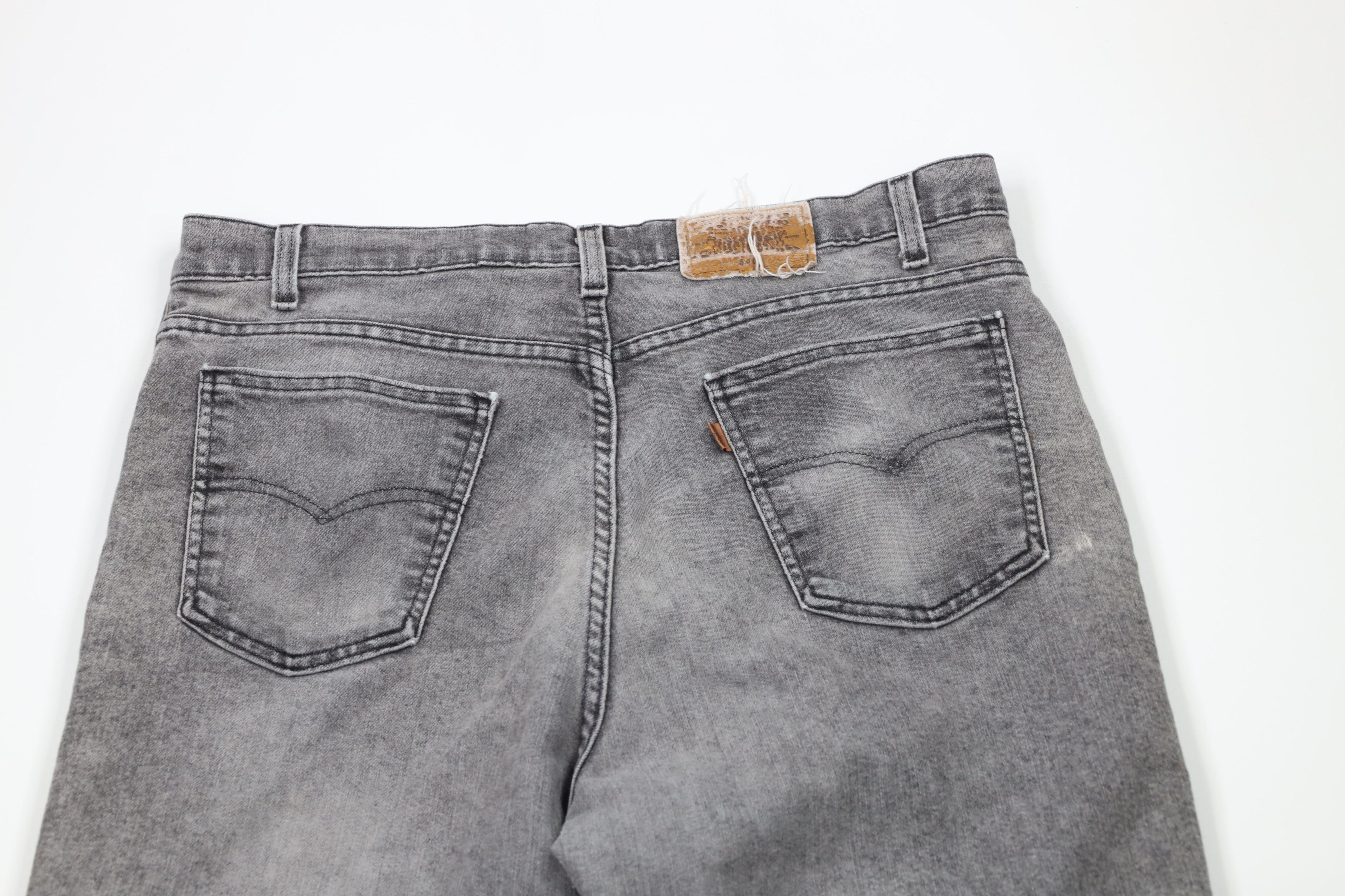 Levi's × Vintage Vintage 90s Levis 540 Relaxed Fit Flex Denim Jeans Black USA Size US 36 / EU 52 - 13 Thumbnail