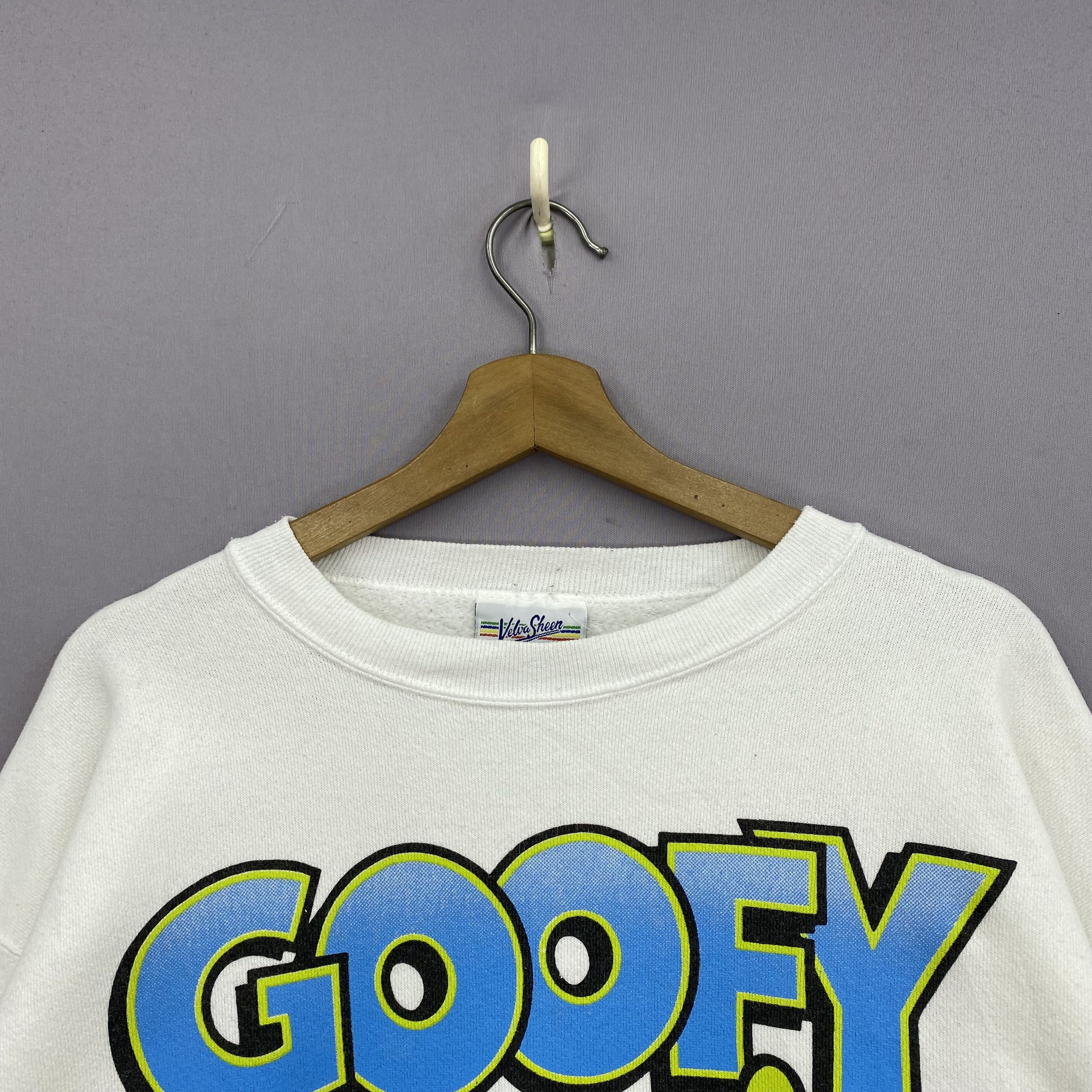 Disney Vintage 90s Goofy Sweater Sweatshirt Pullover | GF20384 Size US L / EU 52-54 / 3 - 4 Thumbnail