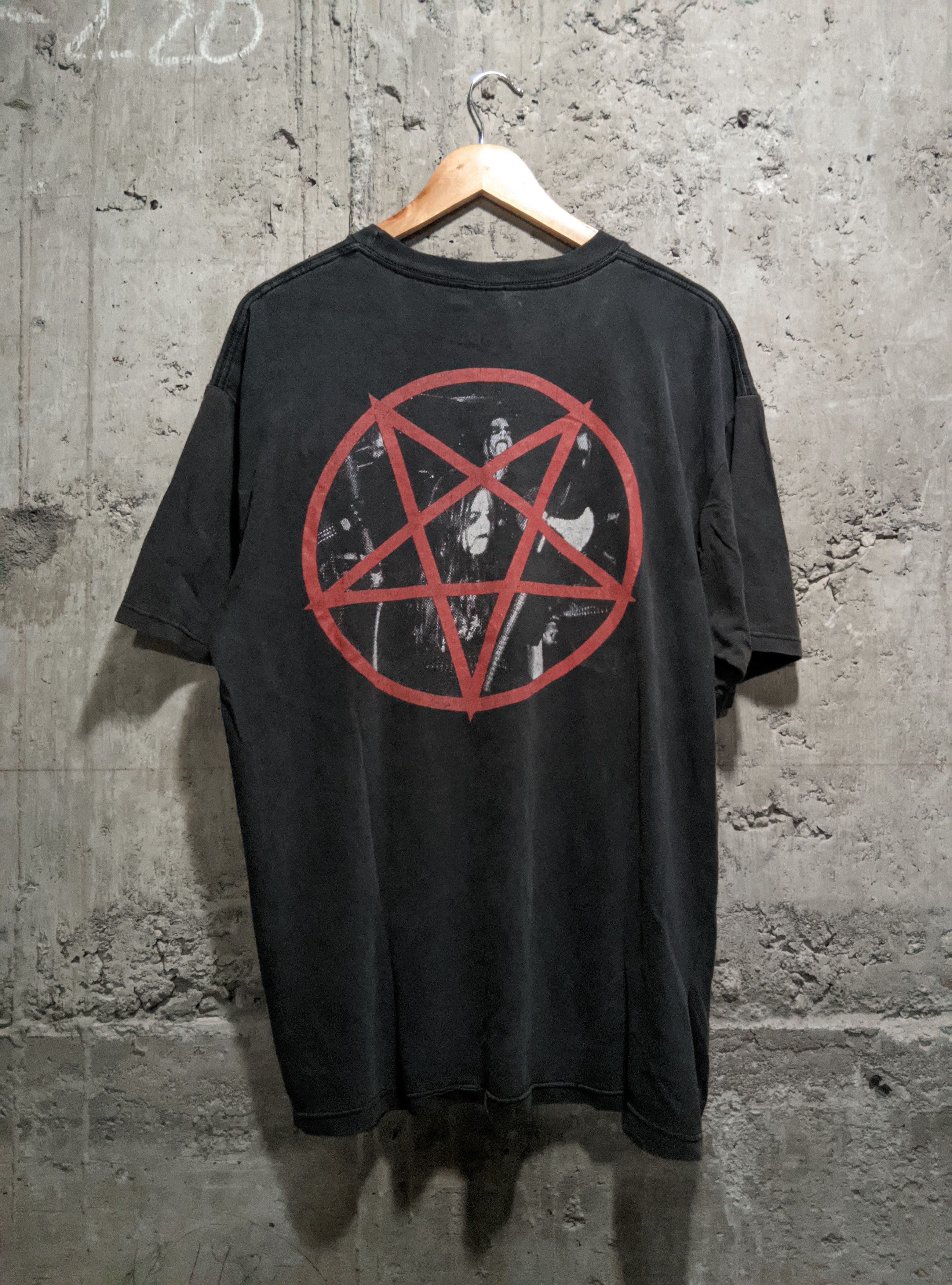 Band Tees Vintage 1999 emperor wrath of the Tyrant black metal t shirt Size US XL / EU 56 / 4 - 2 Thumbnail