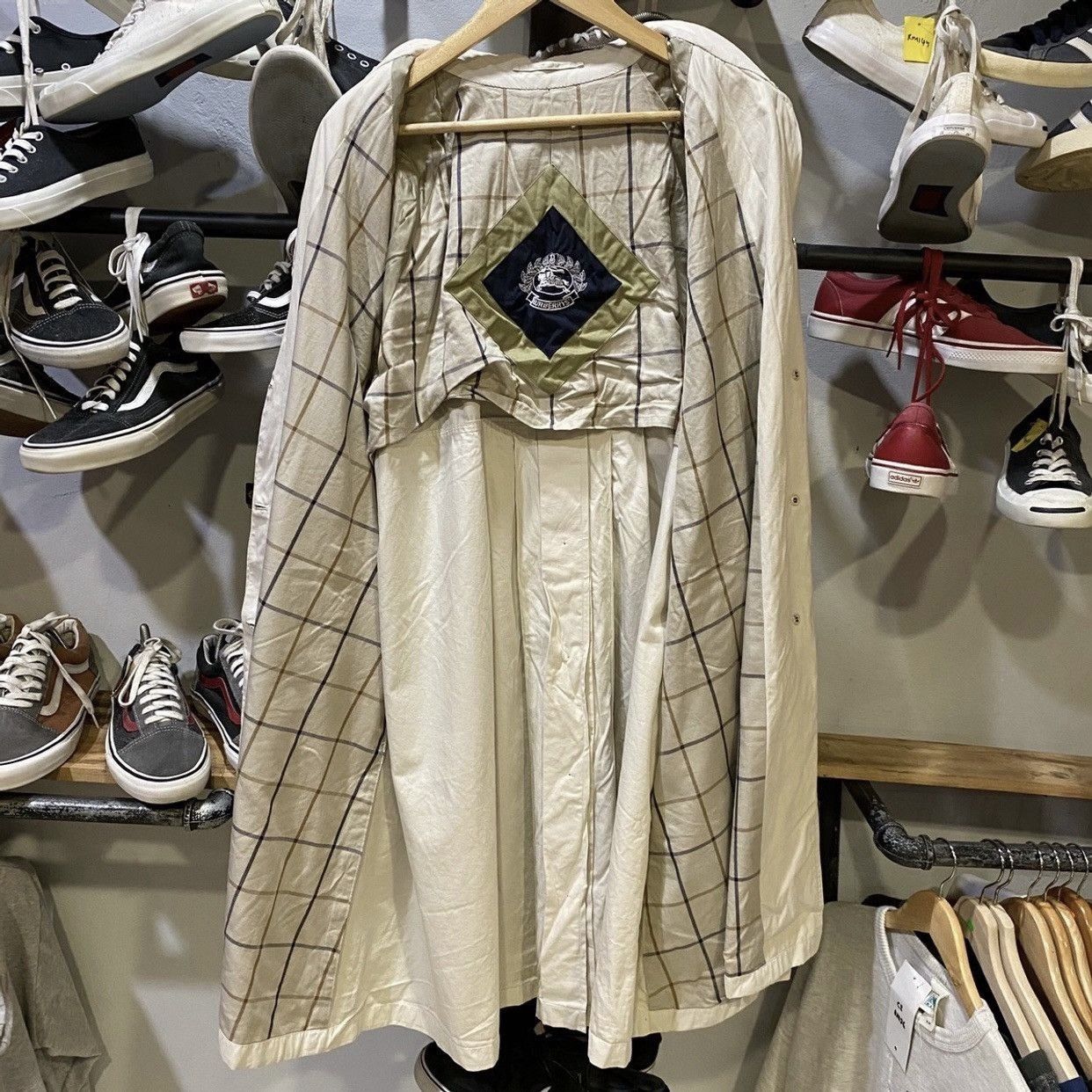 Burberry × Vintage Vintage Burberrys Trench Coat Jacket Size US L / EU 52-54 / 3 - 3 Thumbnail