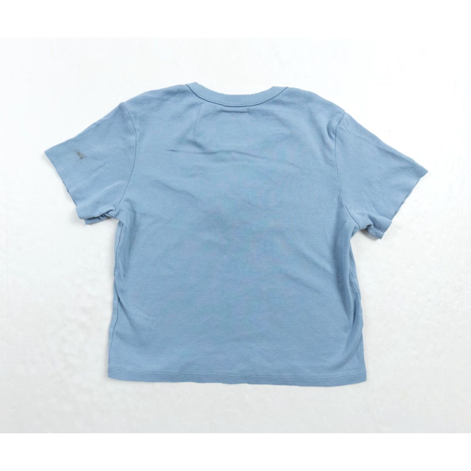 UNIF UNIF Women's Short Sleeve T-Shirt Size Small Blue Crew Neck Retro Yin Yang Casual Size S / US 4 / IT 40 - 3 Thumbnail