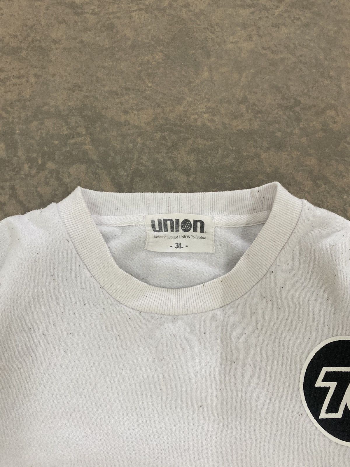 Union LA 76 UNION MOTOR OIL RACING SWEATER 90s VINTAGE Size US L / EU 52-54 / 3 - 6 Thumbnail