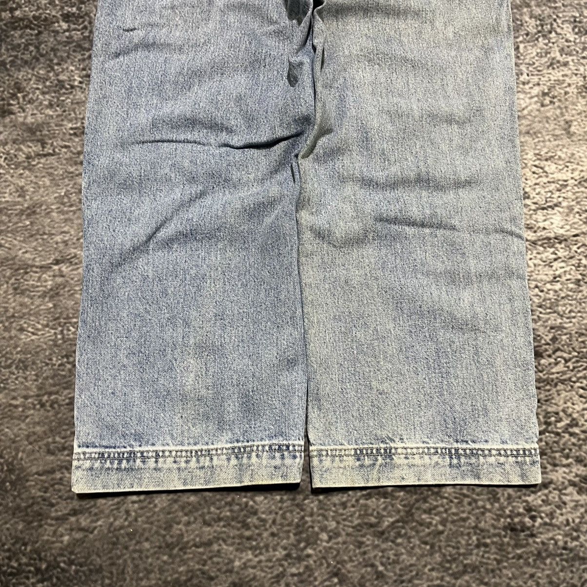Eddie Bauer Vintage Eddie Bauer Carpenter Jeans Baggy Wide Leg Y2K 36x32 Size US 36 / EU 52 - 4 Thumbnail