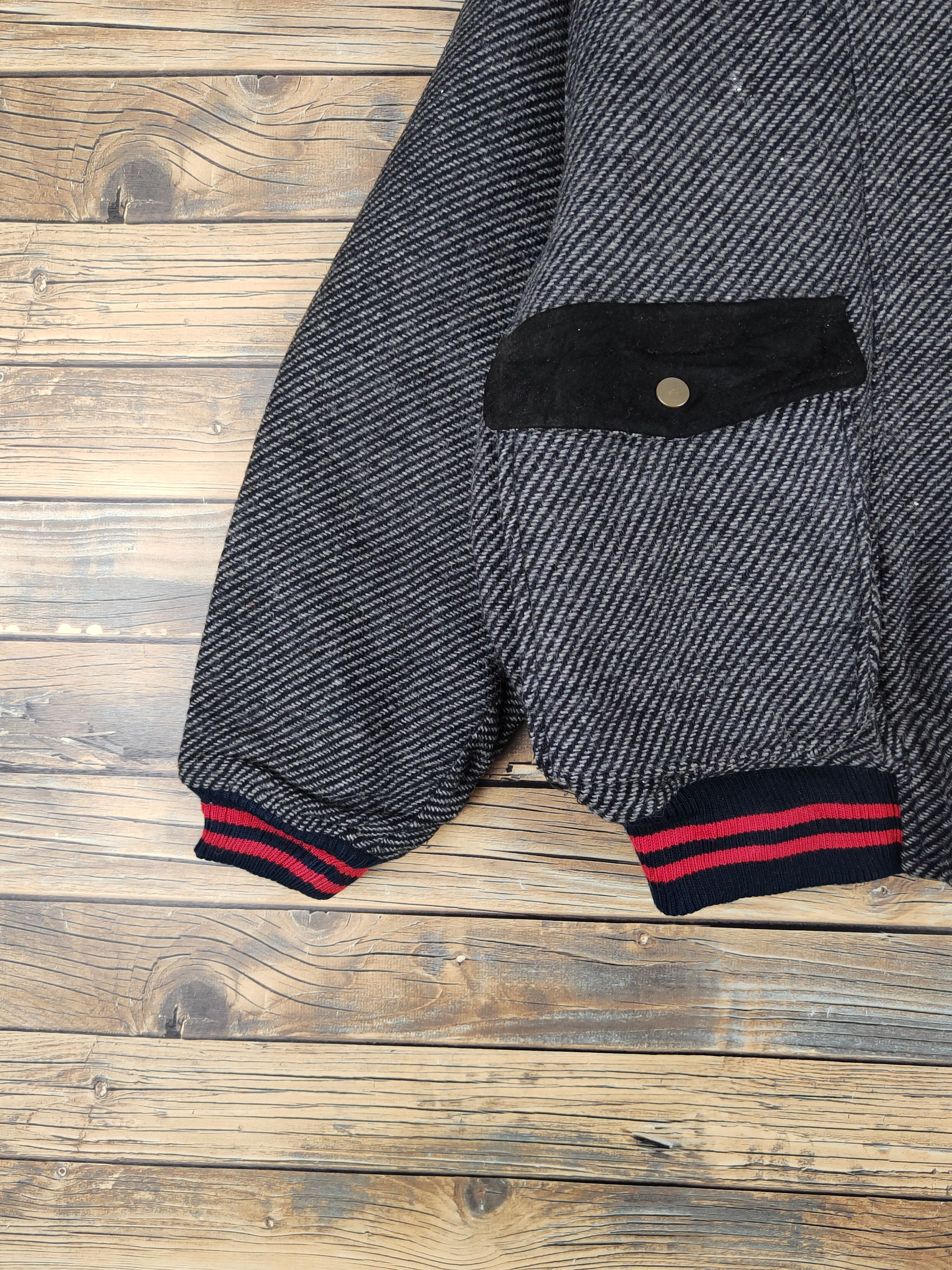Japanese Brand Azalee Black multipocket varsity Jackets #W1070 Size US M / EU 48-50 / 2 - 4 Thumbnail