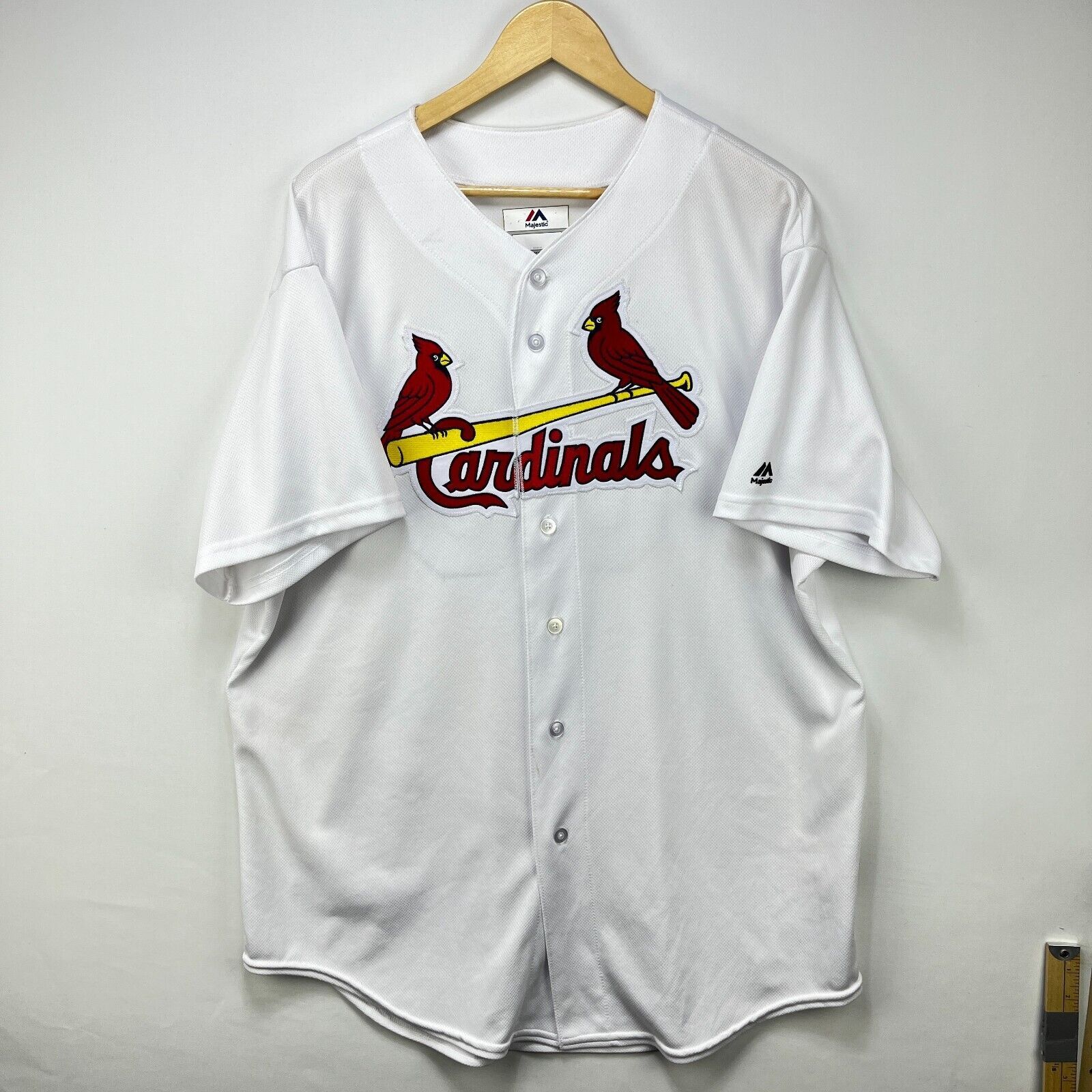 Majestic × Vintage Vintage St Louis Cardinals Majestic Jersey Cool Base 66 XL Size US XL / EU 56 / 4 - 1 Thumbnail