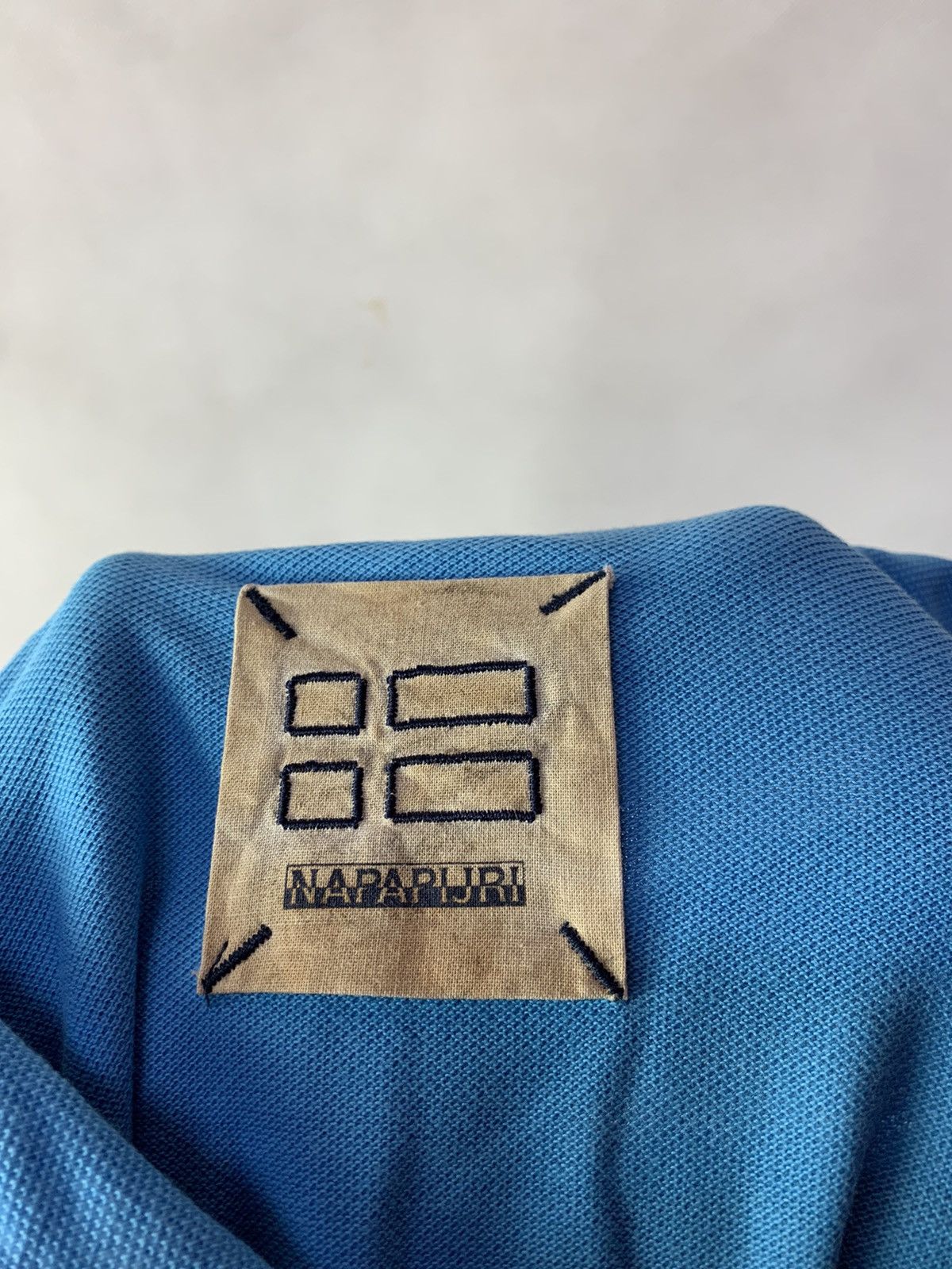 Napapijri 🔥Vintage Napapijri Flag Polo Tee Casual Hooligan Size US L / EU 52-54 / 3 - 5 Thumbnail