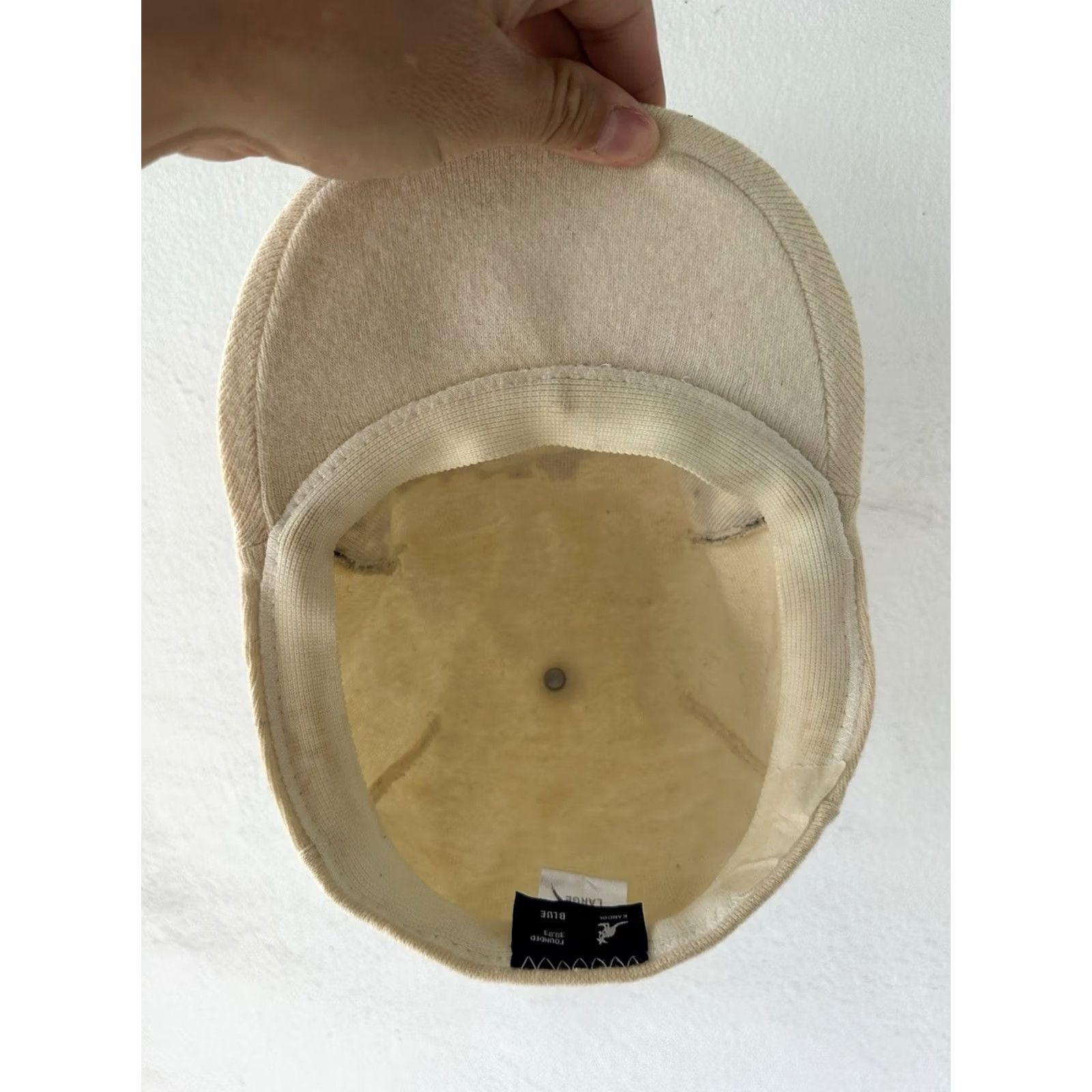 Kangol VINTAGE Kangol City Line Wool Flexfit Baseball Cap Hat Cream Size L Men Mens 90s RARE Size ONE SIZE - 7 Thumbnail